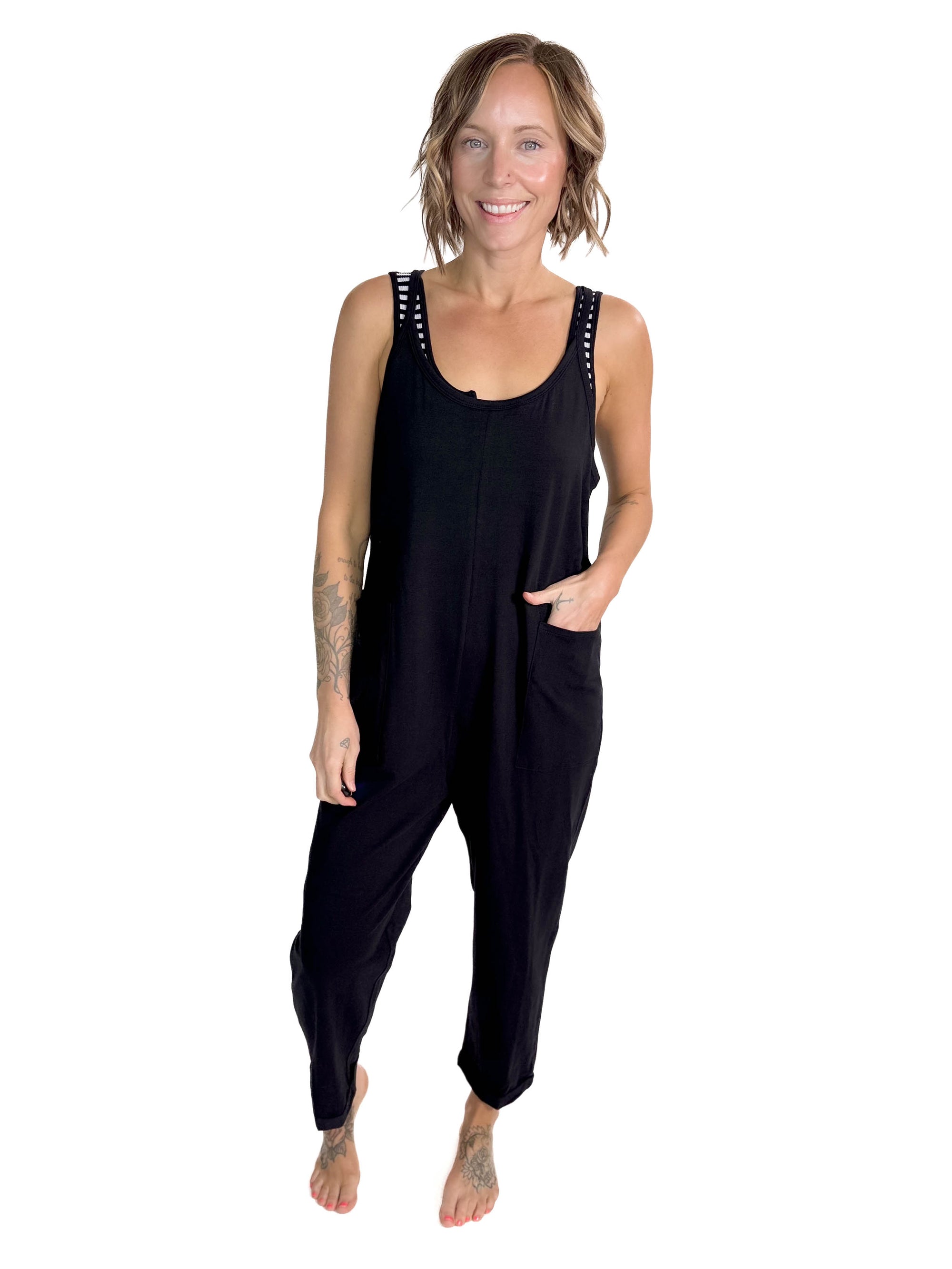 Jenn Jumpsuit- BLACK