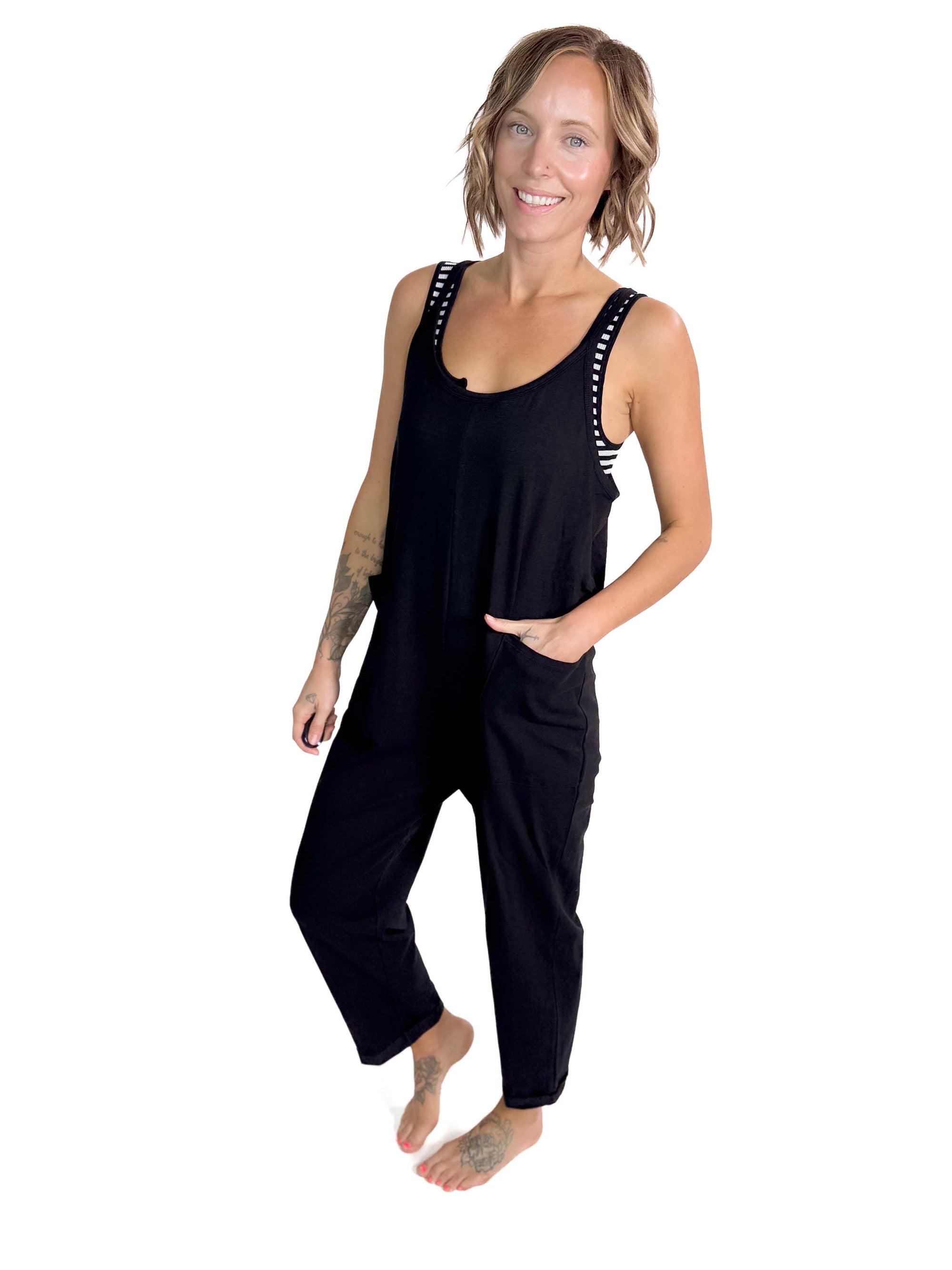 Jenn Jumpsuit- BLACK