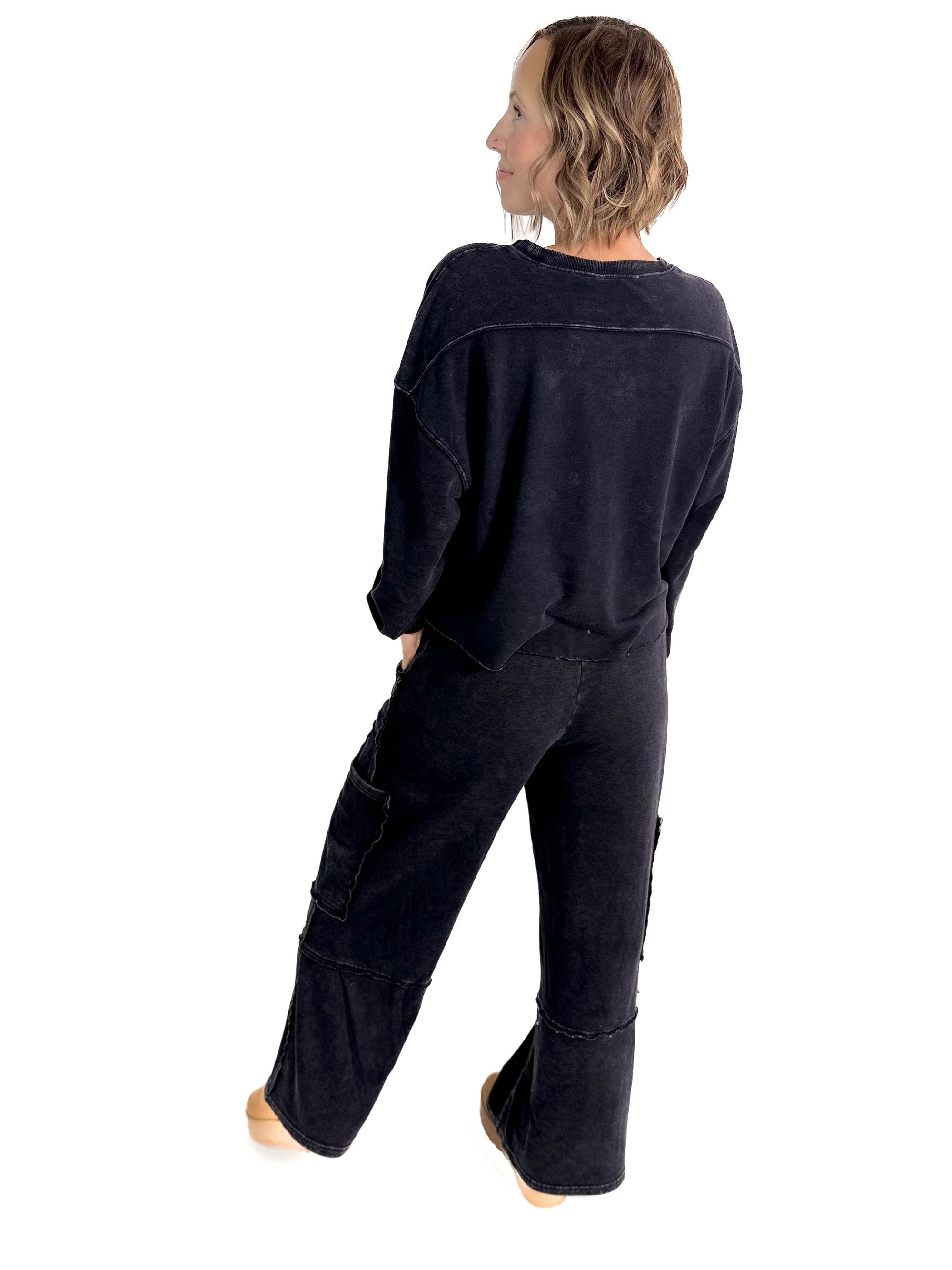 Malani Cargo Pant- BLACK