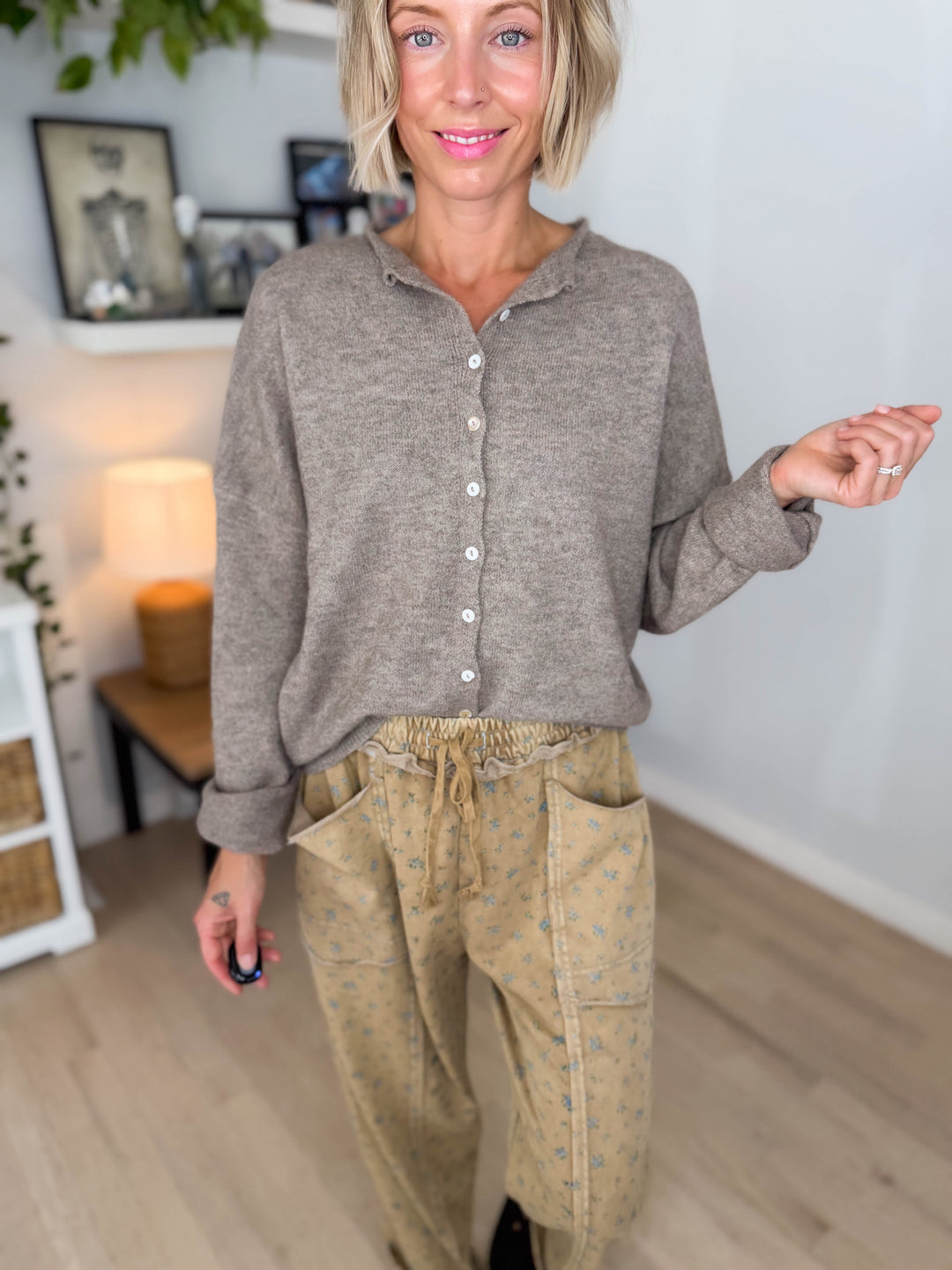 Piper Cardigan- MOCHA