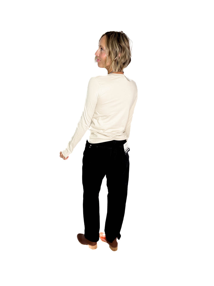 Not Your Basic Cotton Long Sleeve- BIEGE