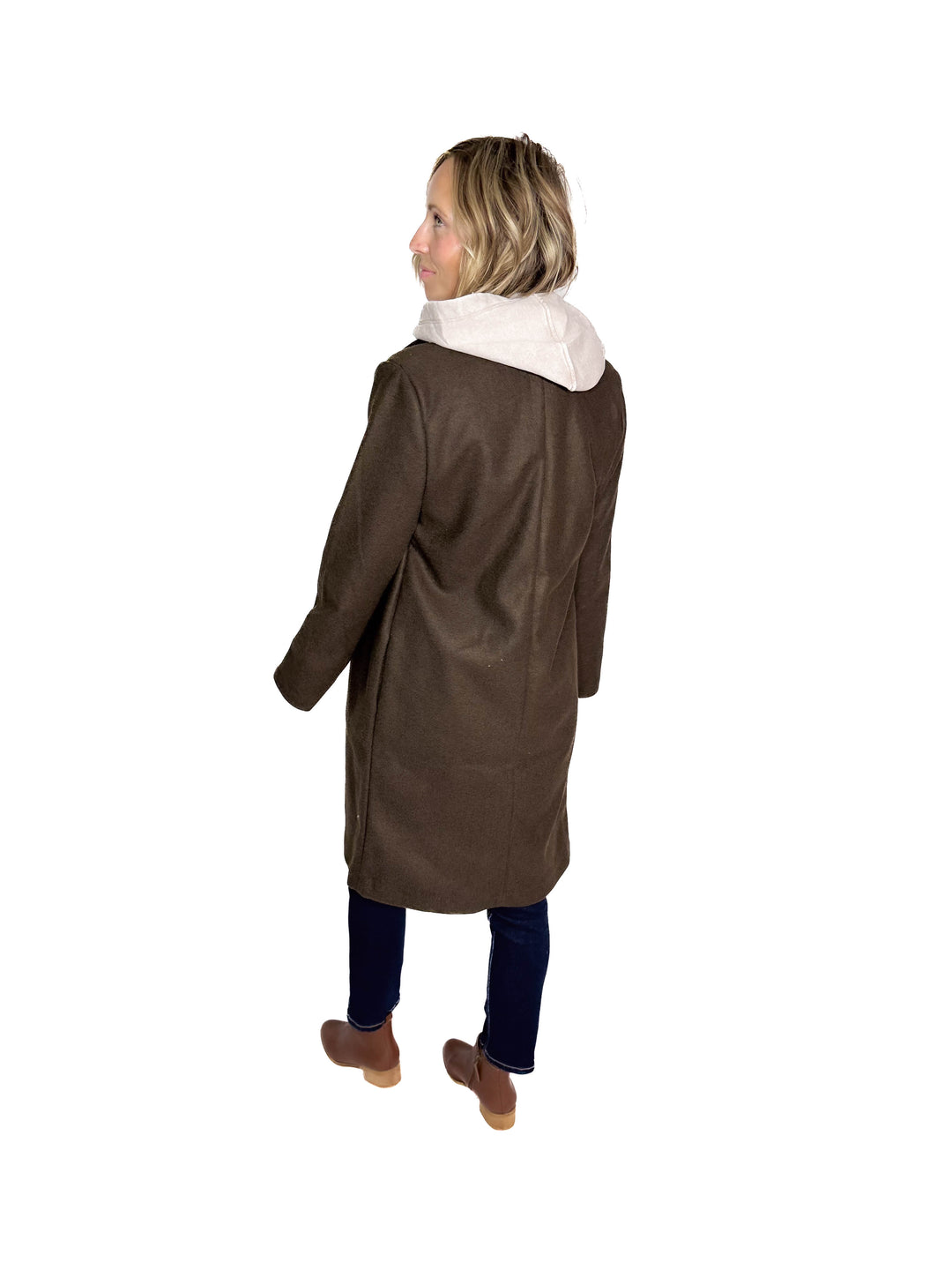 Jordan Longline Jacket- ESPRESSO