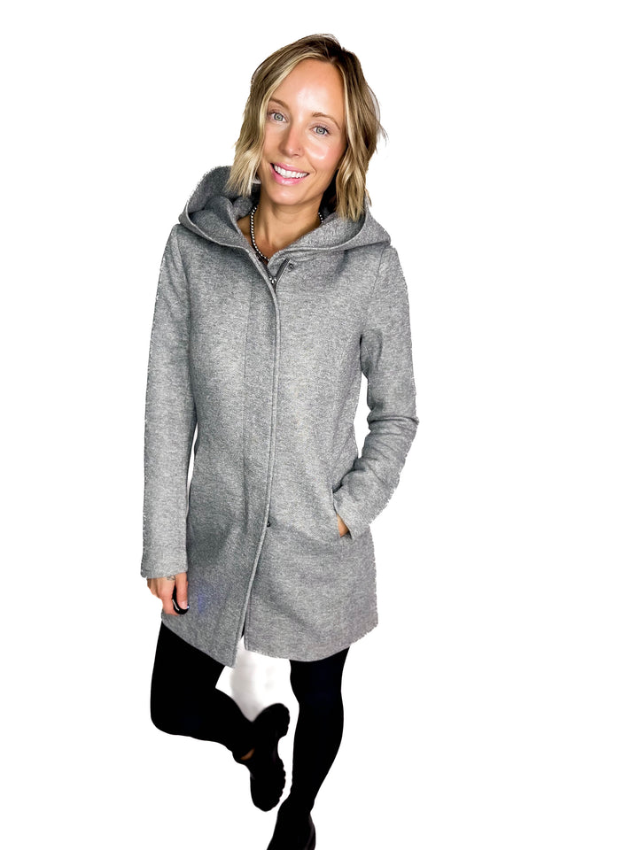 ONLY Alison Coat- LT GREY