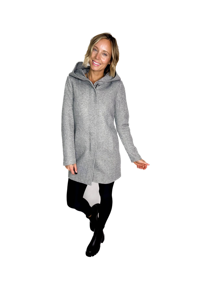 ONLY Alison Coat- LT GREY