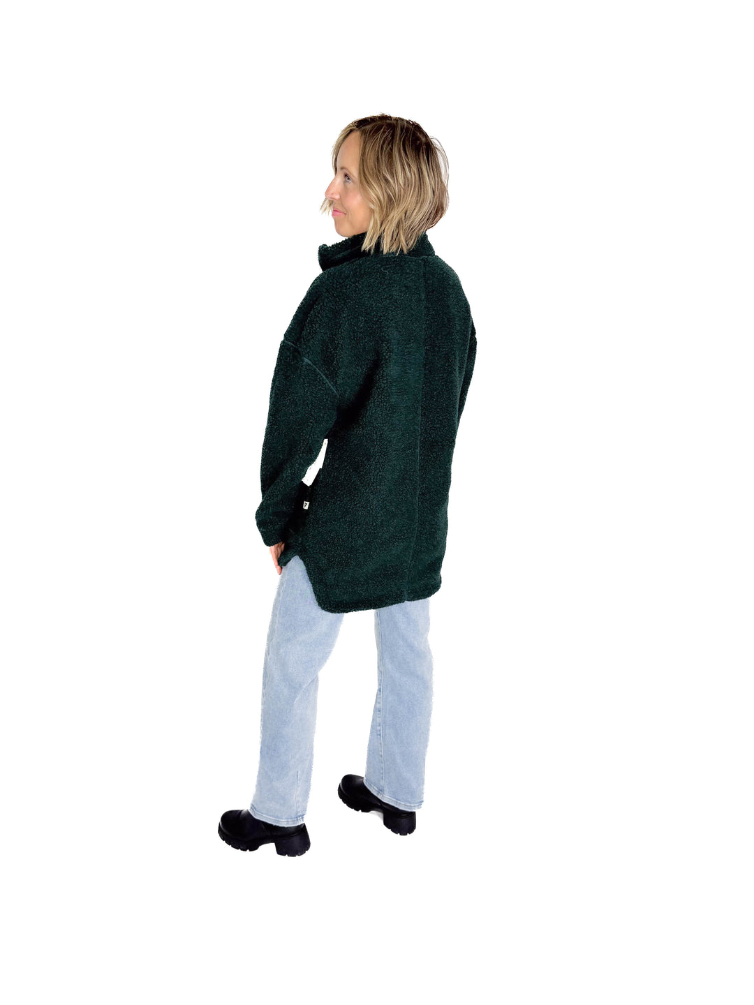 Tara Full Zip Berber Jacket- PONDEROSA PINE