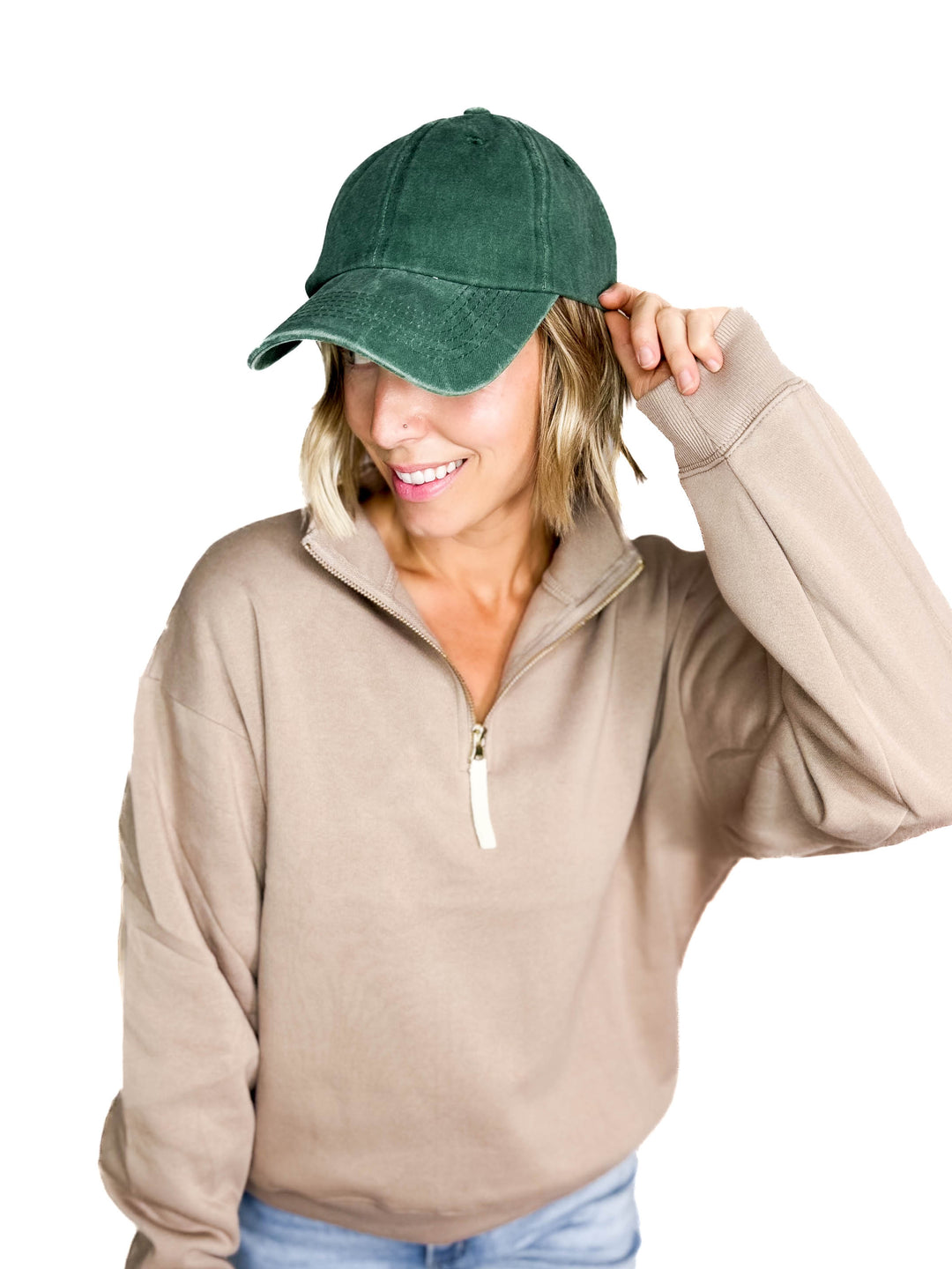 Classic Washed Baseball Cap- HUNTER