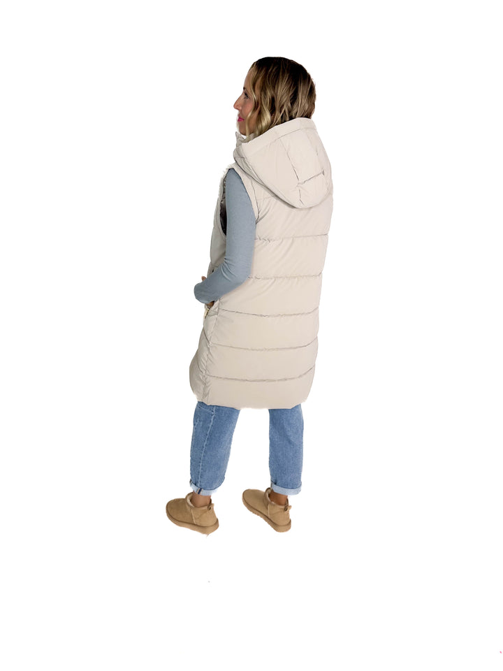 Only Dixie 2-In-1 Water Repellent Coat- TAUPE GREY