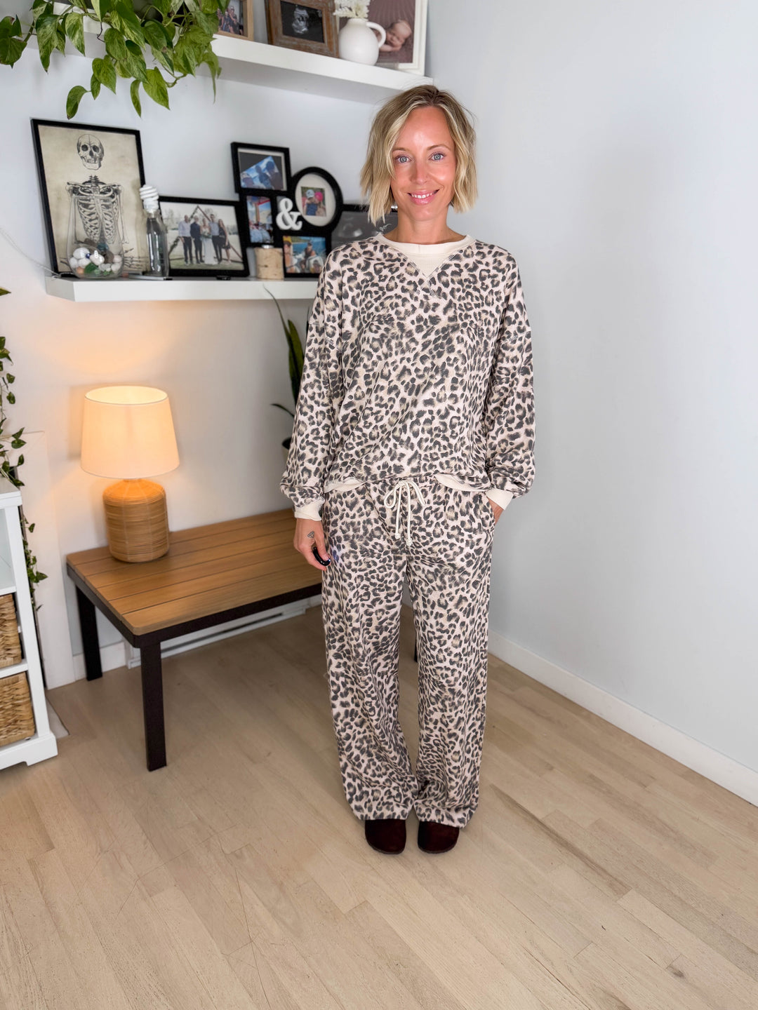 Rory Leopard Lounge Set