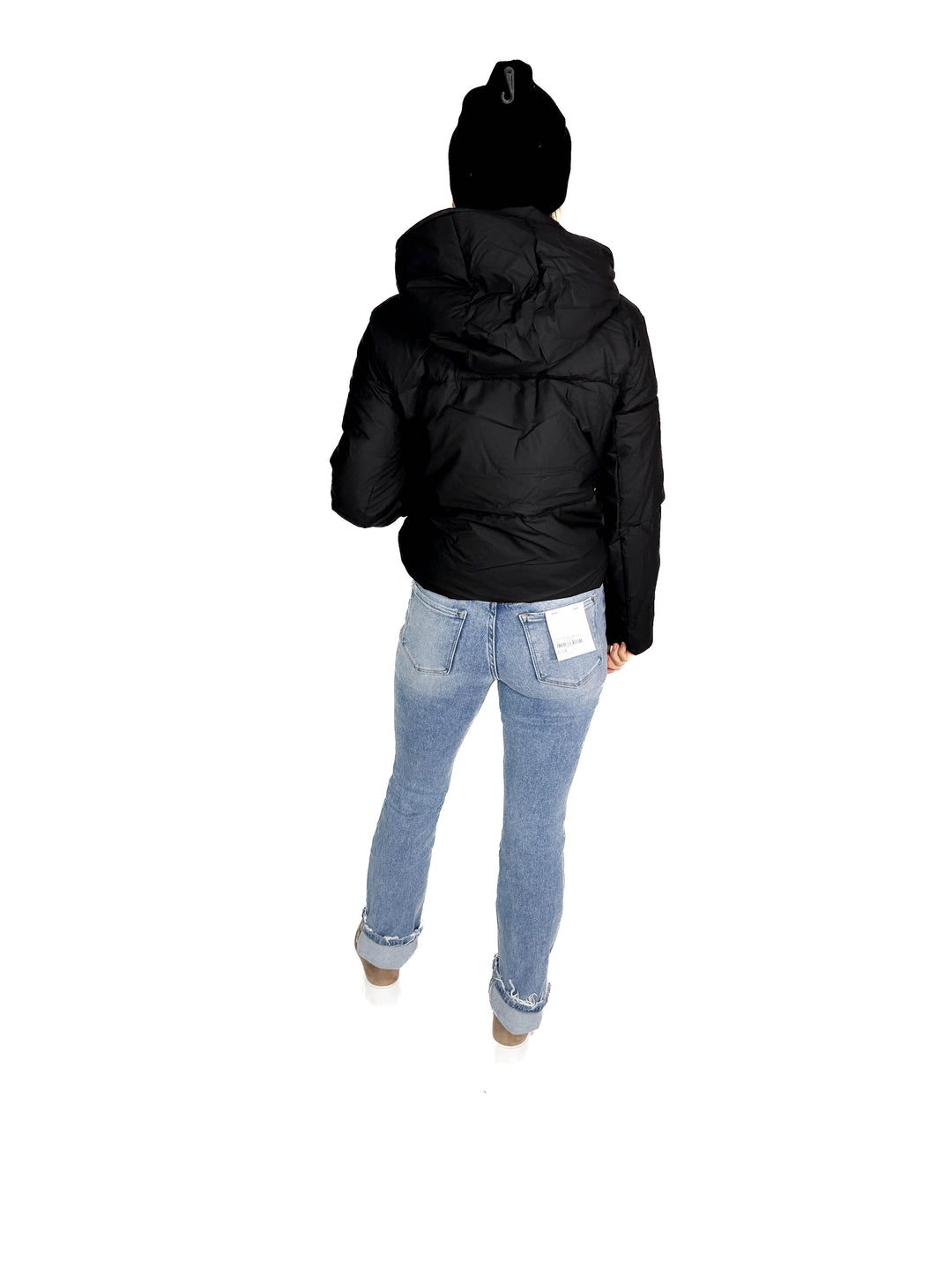 Johnstone Coated Jacket- BLACK