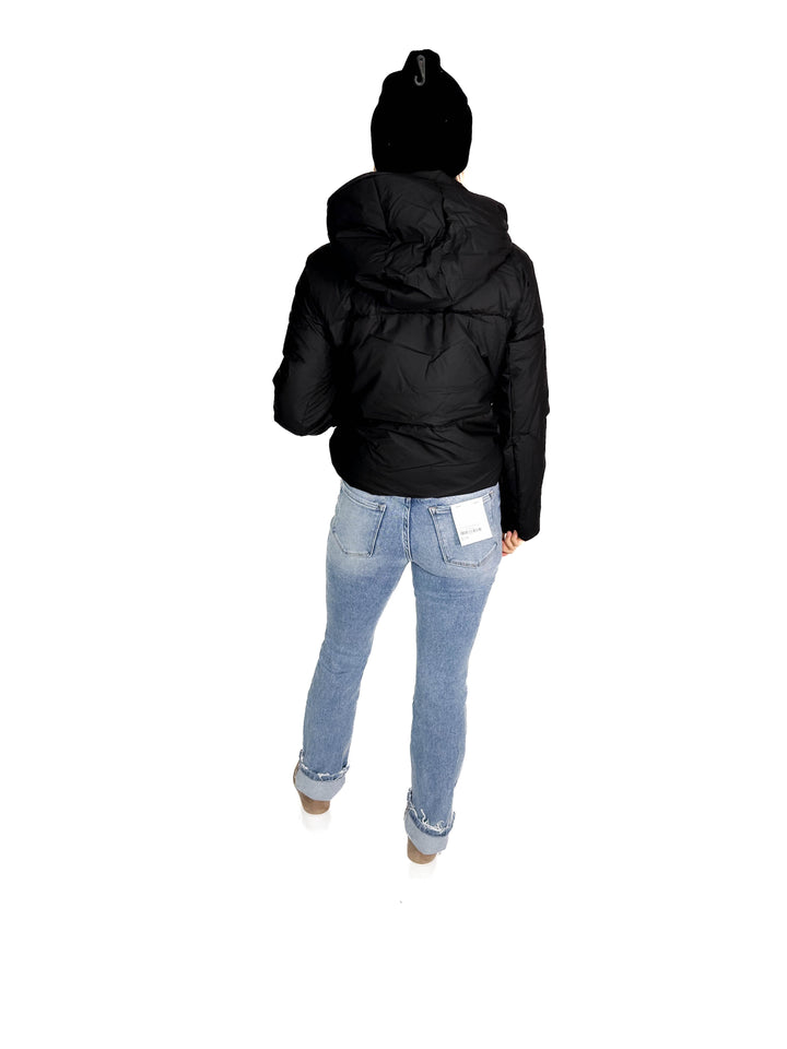 Johnstone Coated Jacket- BLACK