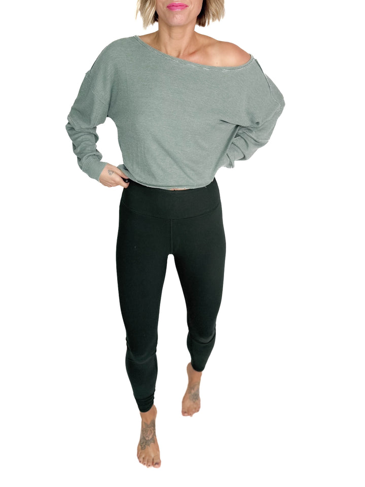 Only The Best Butter Leggings- REGENCY GREEN