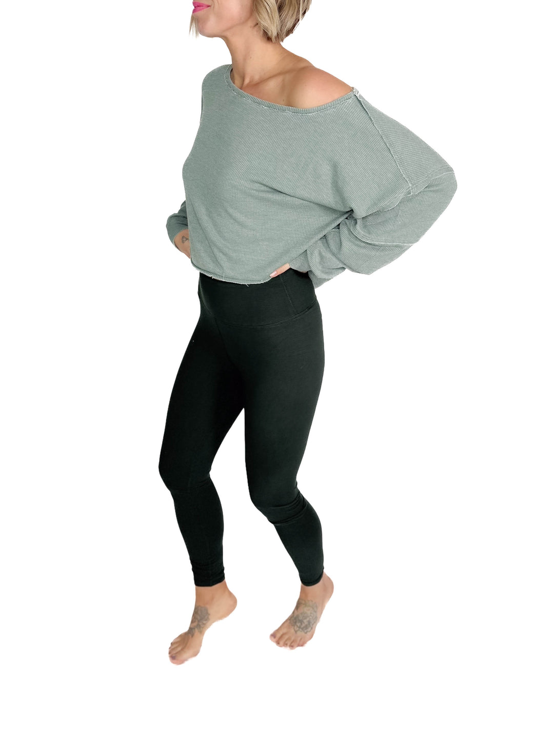 Only The Best Butter Leggings- REGENCY GREEN