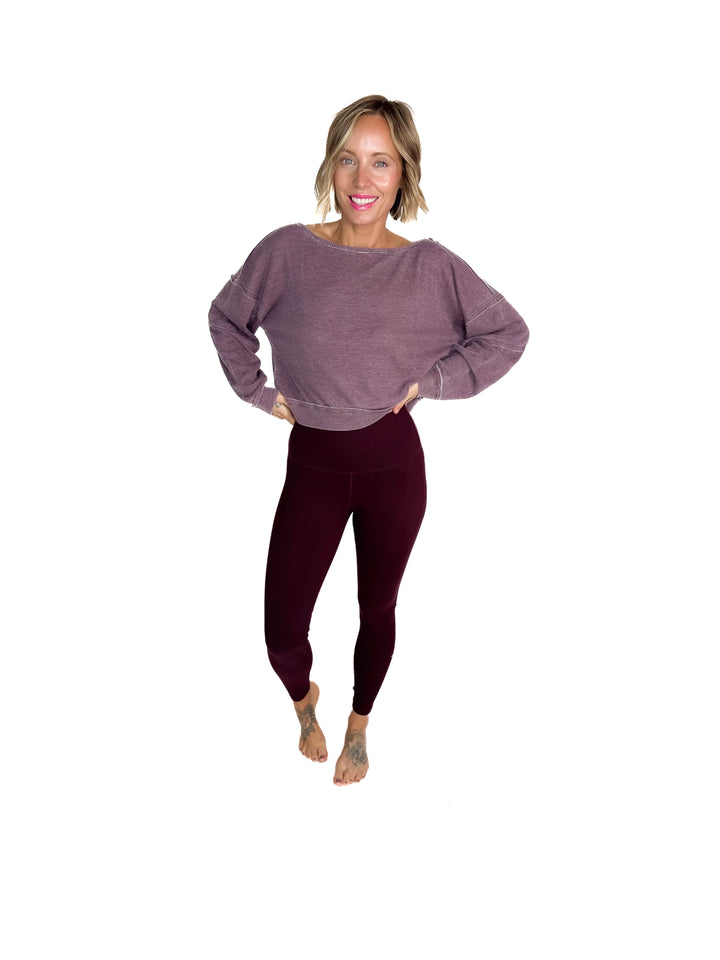 Only The Best Butter Leggings- CASSIS