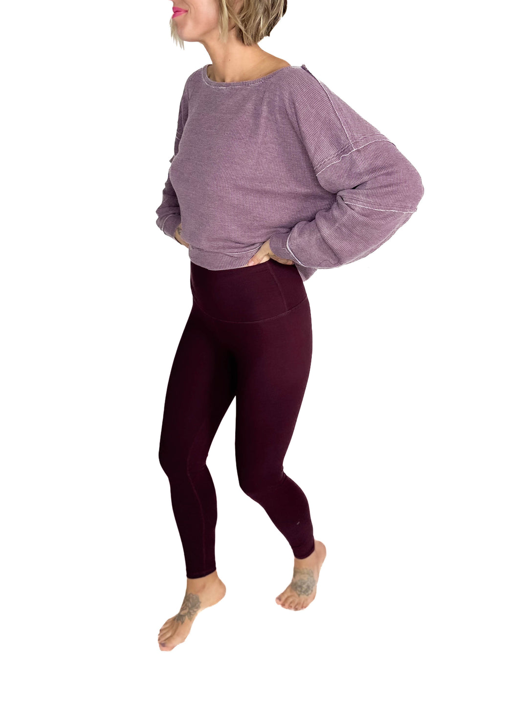 Only The Best Butter Leggings- CASSIS