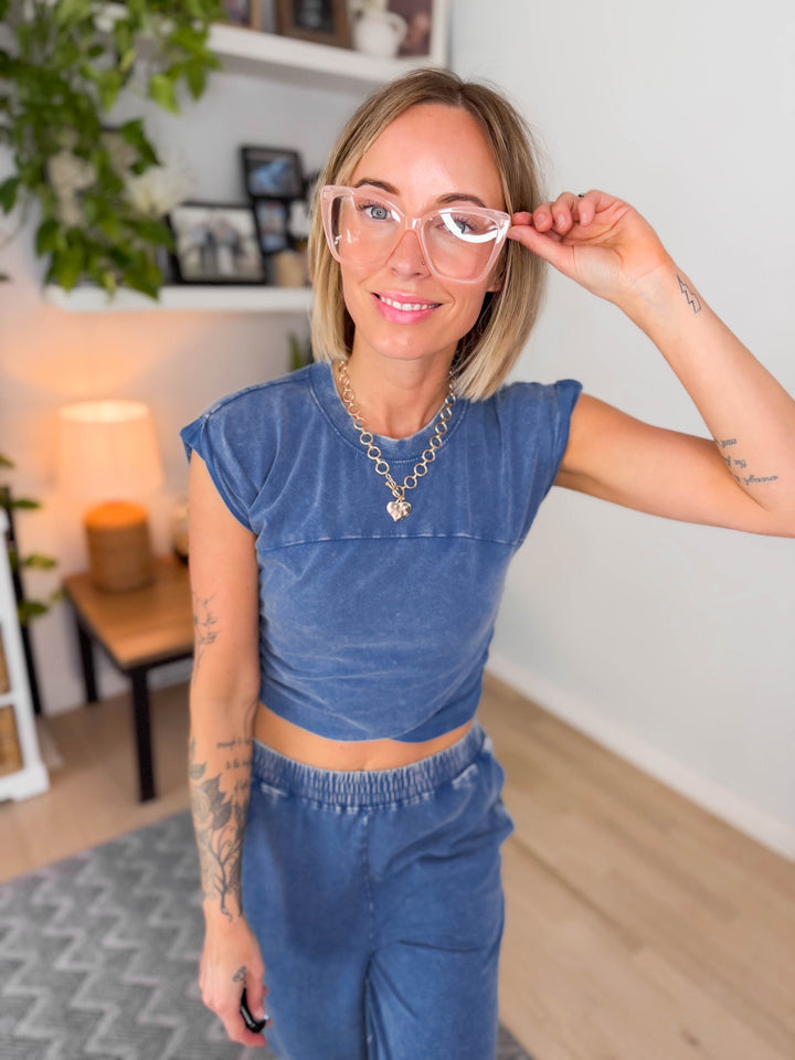 Angled Cat Eye Blue Light Blocking Glasses (ALL COLOURS)