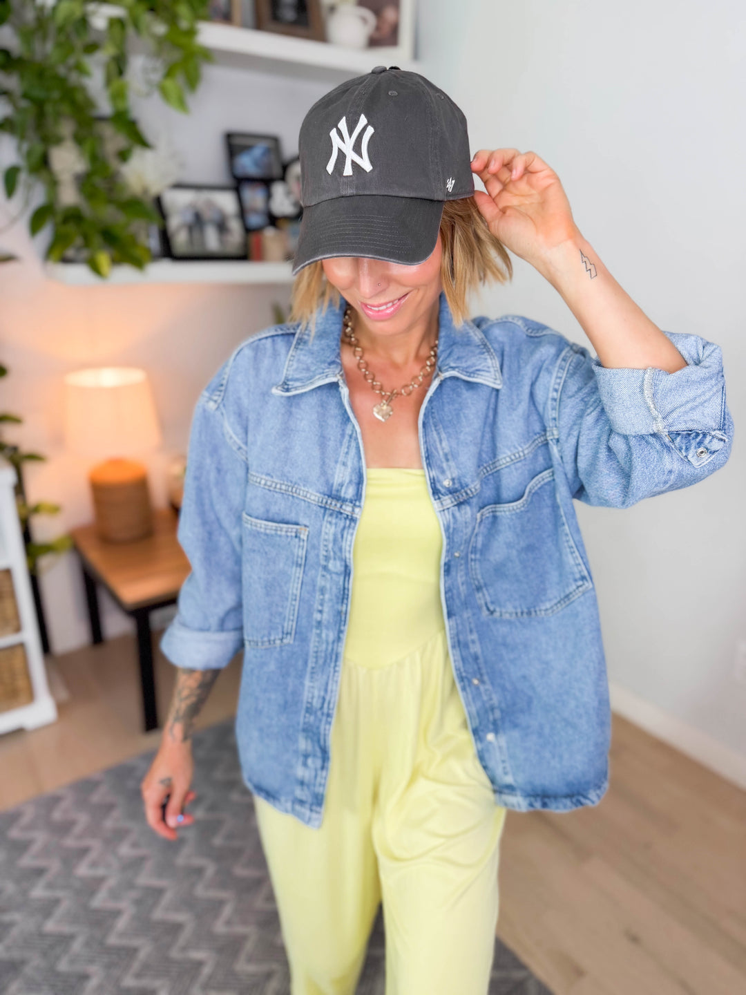 47 Brand NY Cap- GRAPHITE