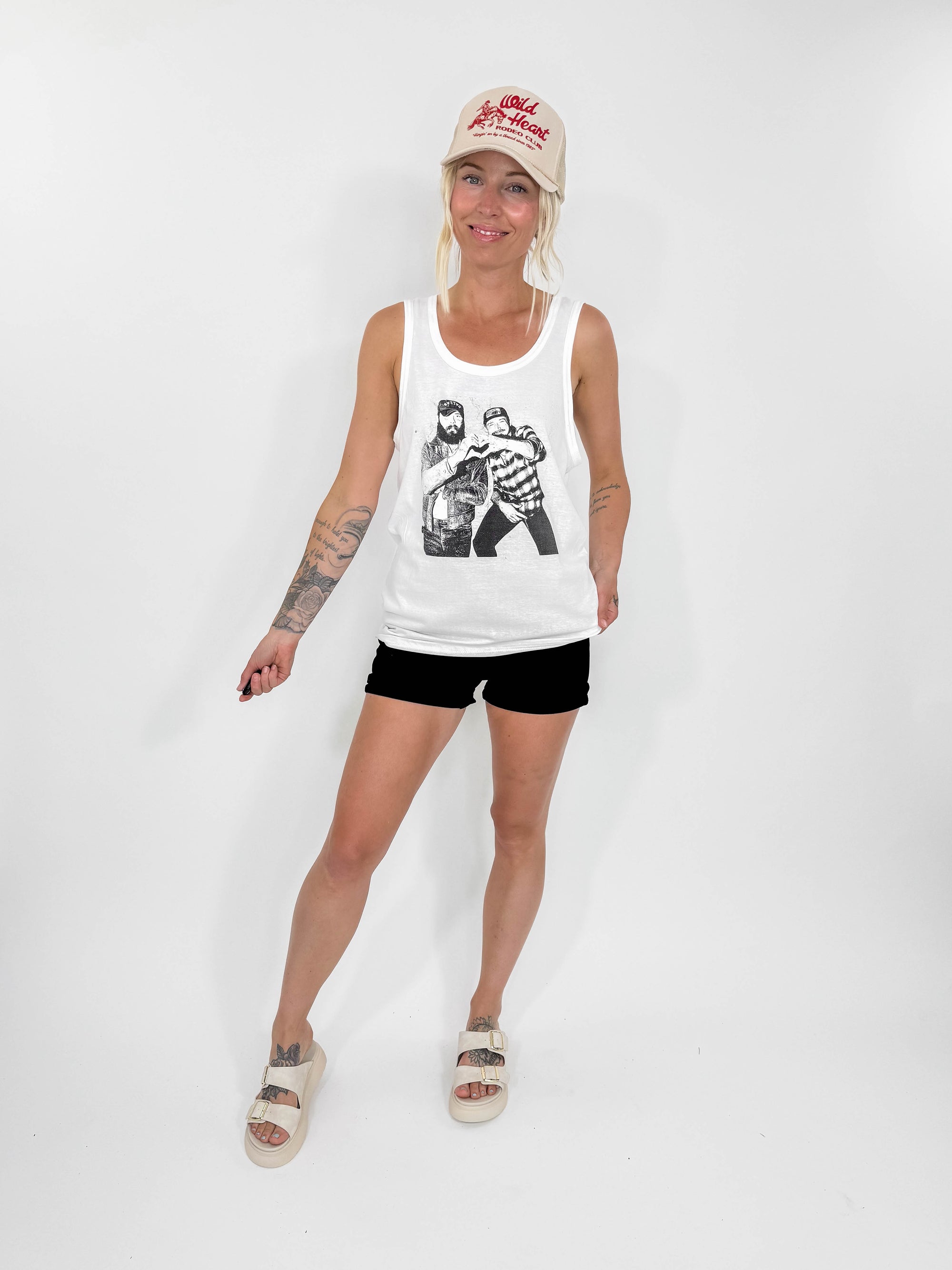 Wallen + Posty Graphic Tank-FINAL SALE