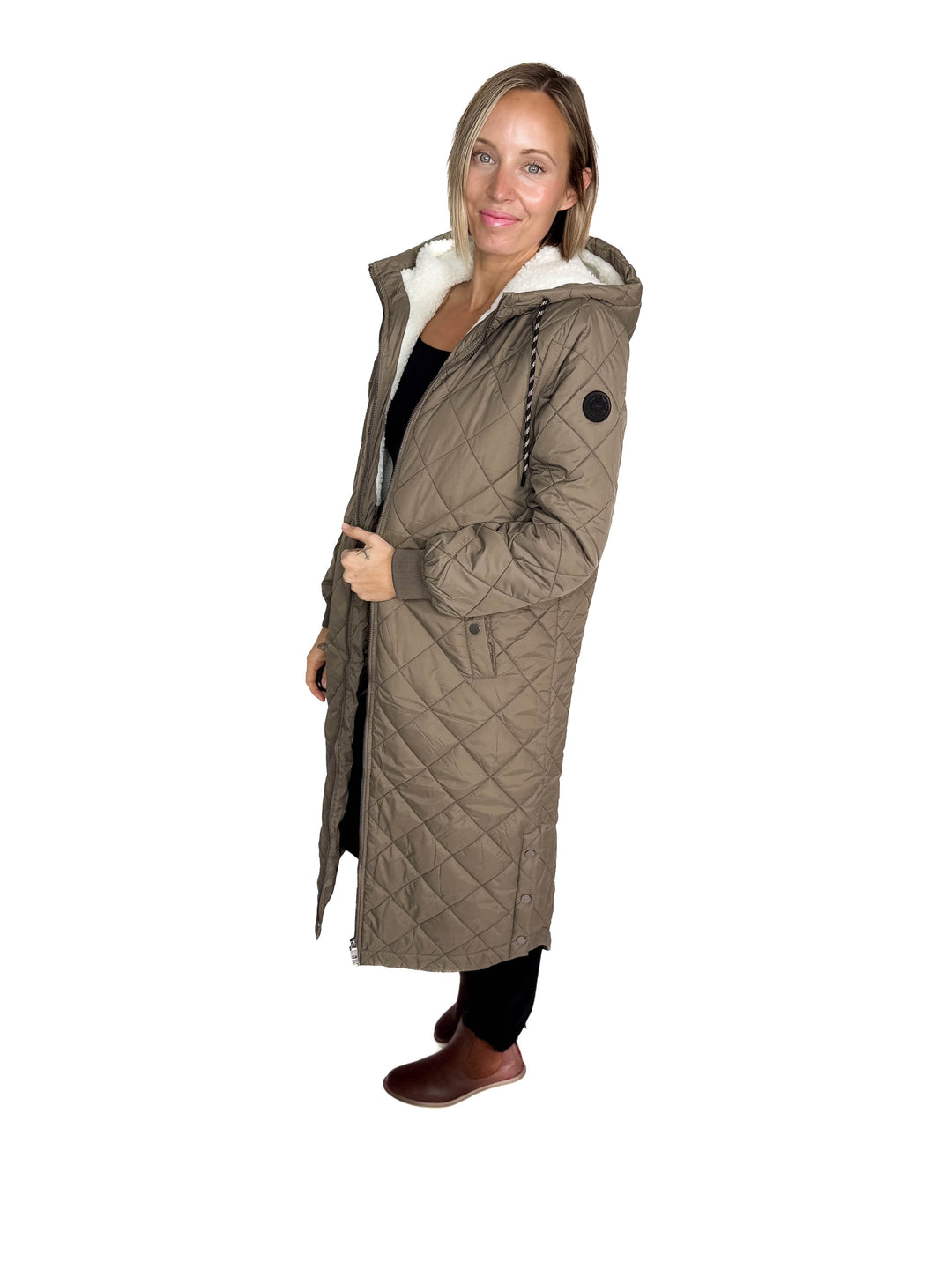 ONLY Arrowsmith Quilted Jacket- WALNUT-FINAL SALE