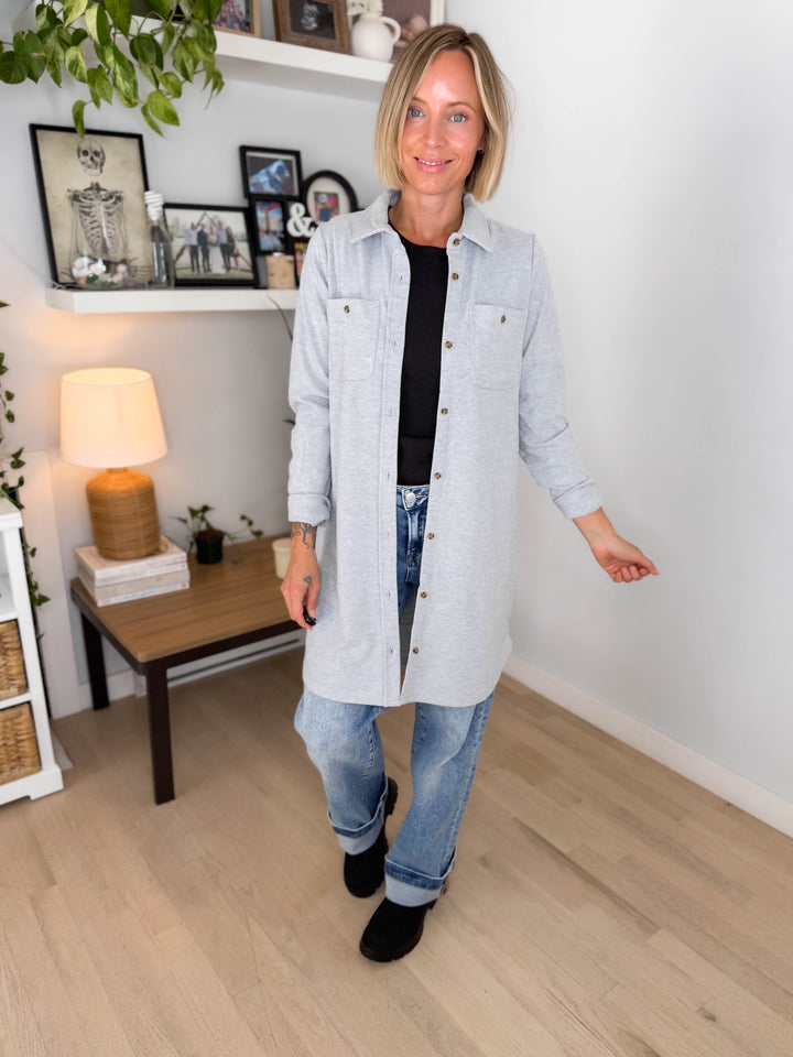 THREAD & SUPPLY Leslie Shacket- GREY HEATHER