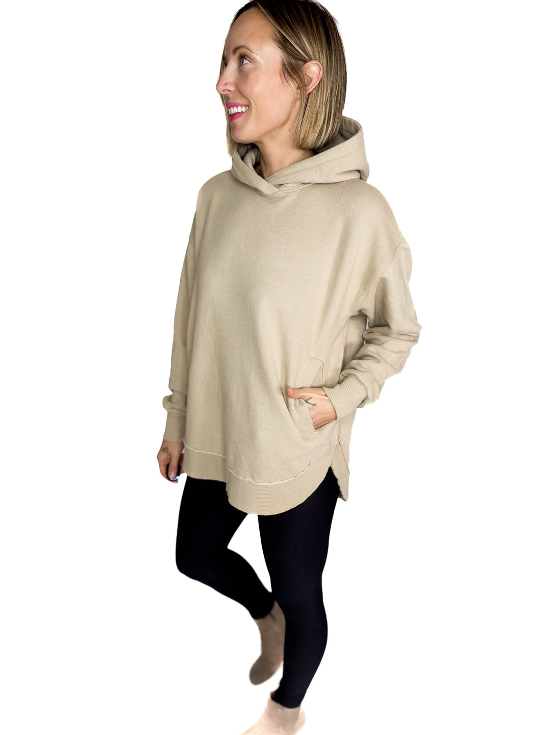 ROYCE Clairmont Hoodie- SAND