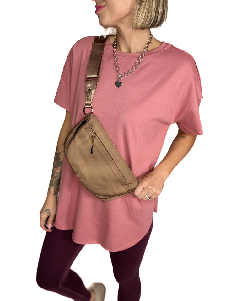 Everything Crossbody Bag- BROWN