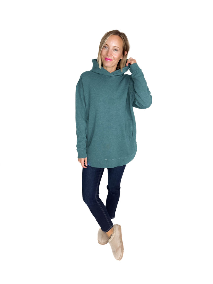 ROYCE Clairmont Hoodie- EMERALD