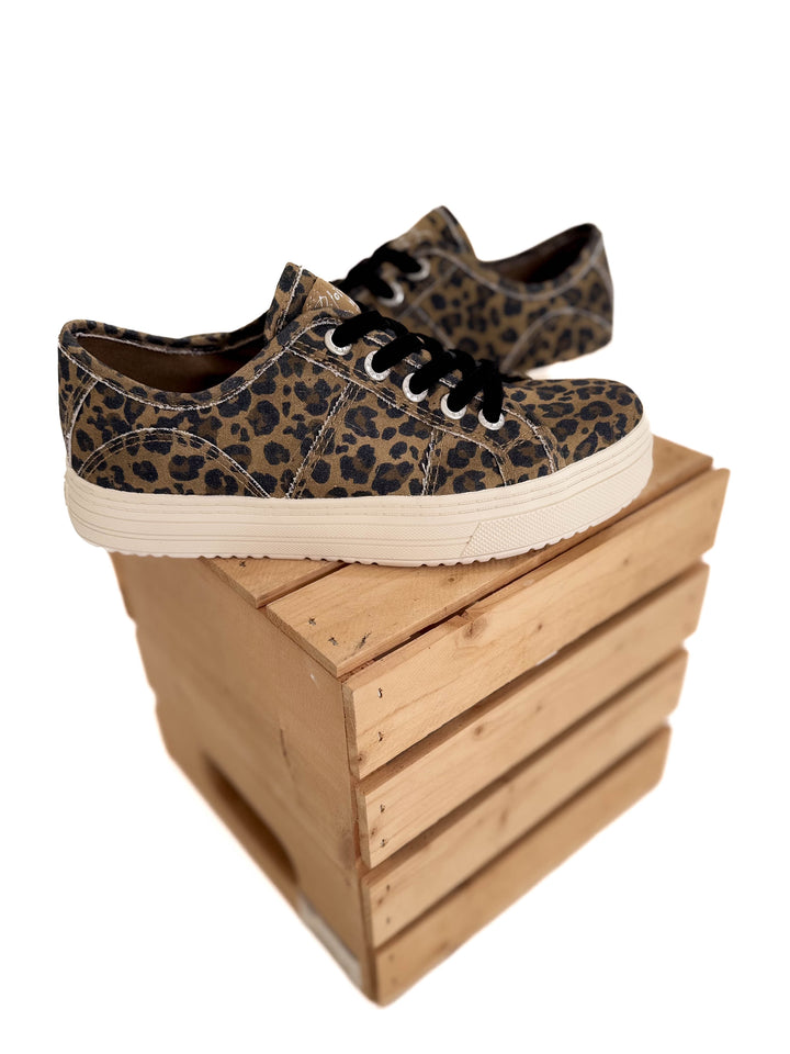 BLOWFISH Super Smile Sneaker- LEOPARD-FINAL SALE