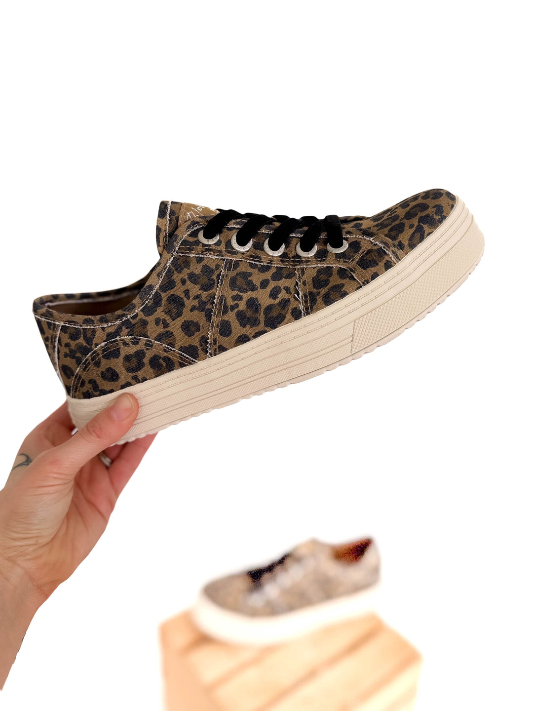BLOWFISH Super Smile Sneaker- LEOPARD-FINAL SALE