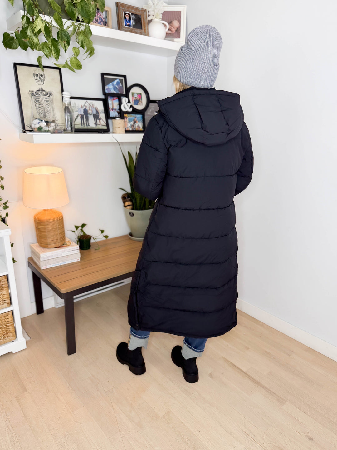 ONLY Premium Puff XLong Jacket- BLACK