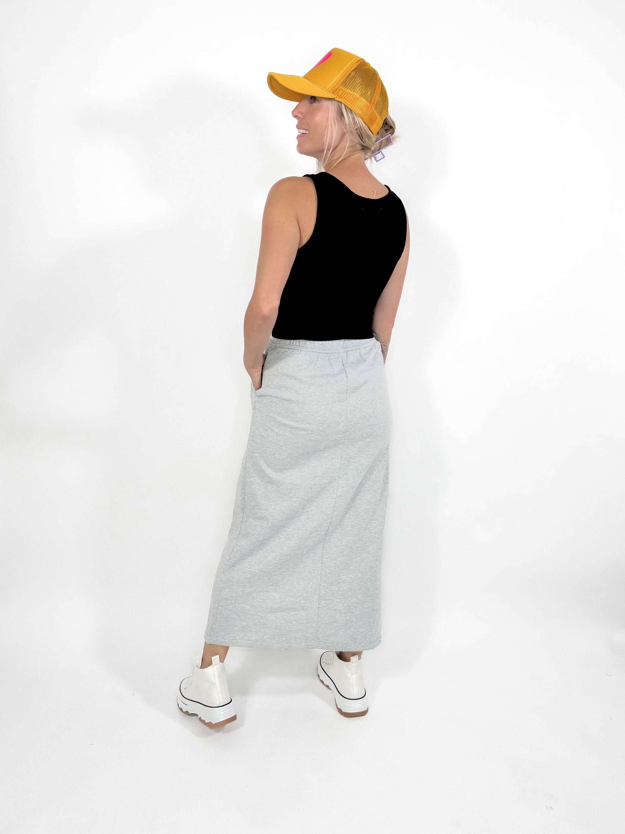 Farren French Terry Skirt-FINAL SALE