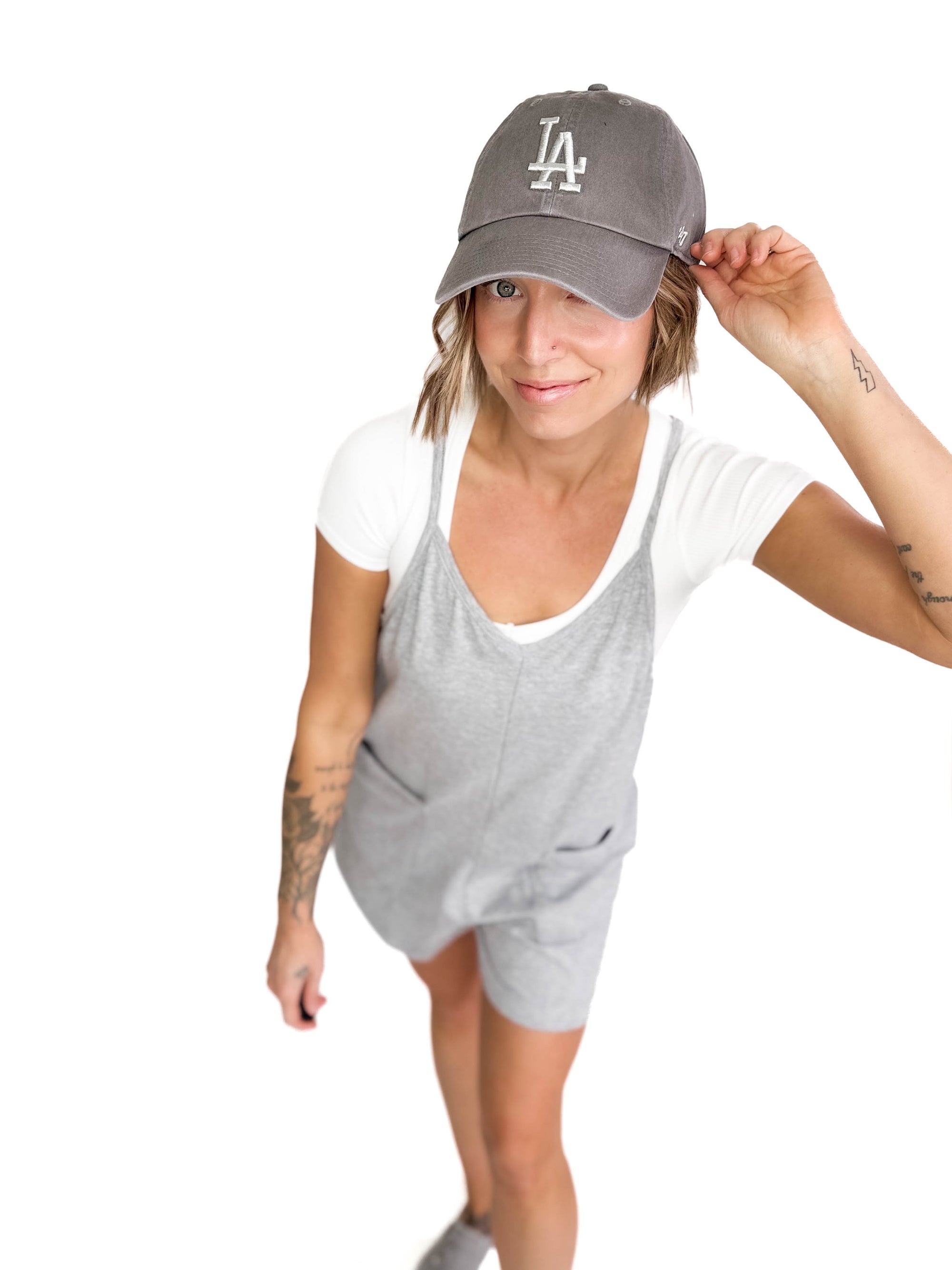 47 Brand LA Cap- CEMENT