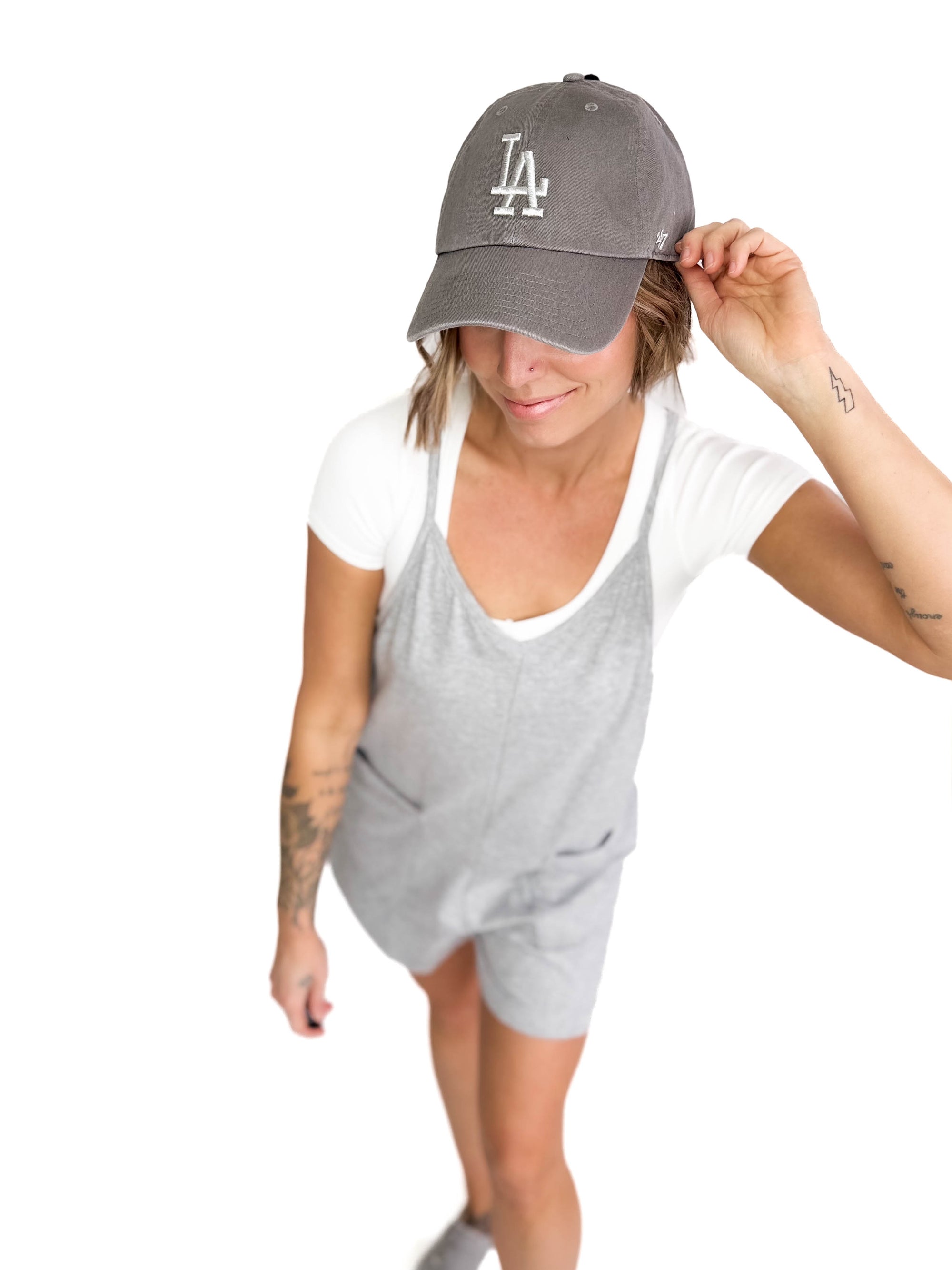 47 Brand LA Cap- CEMENT