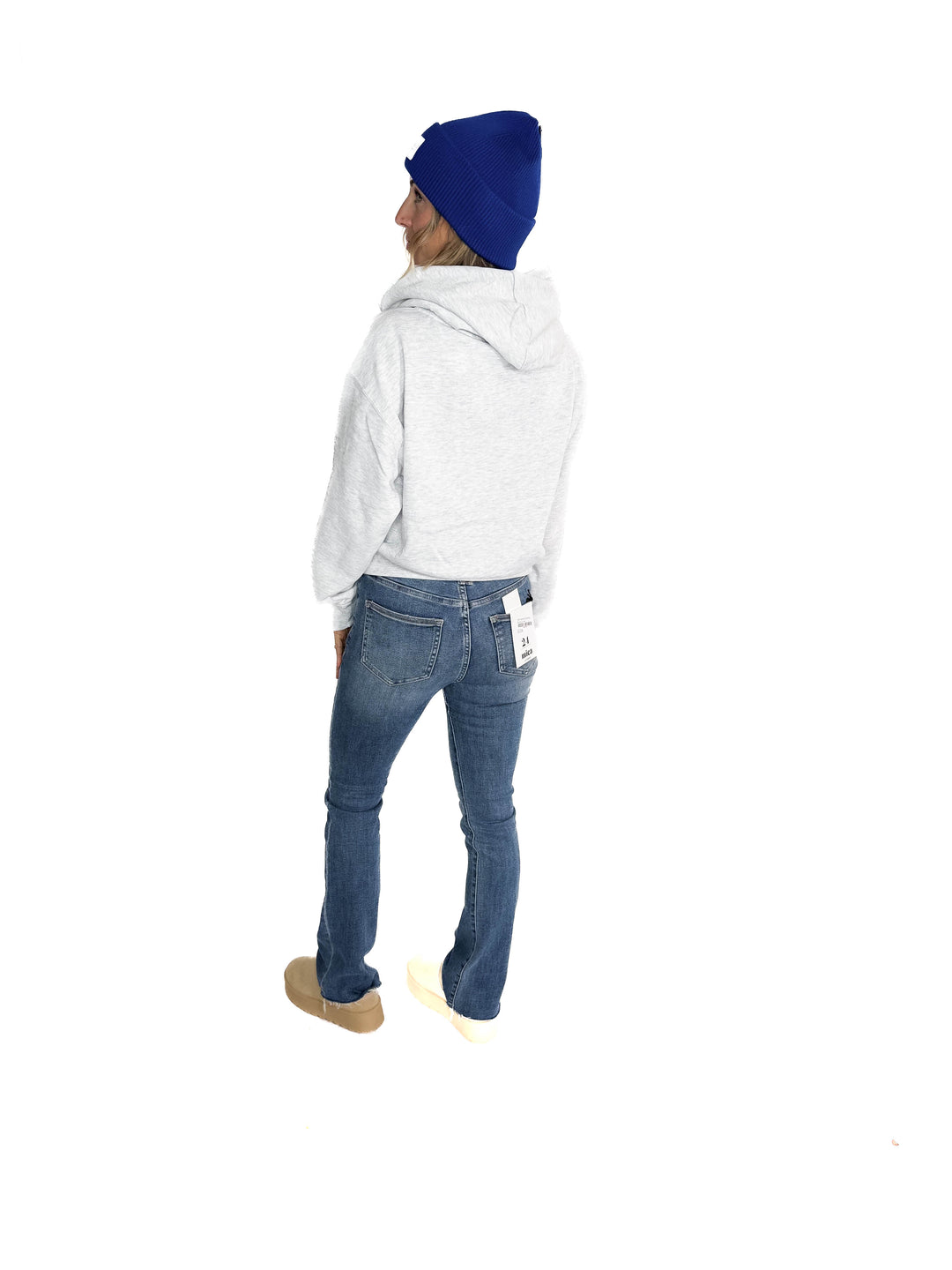 Jaxx 1/2 Zip Hoodie- HTHR GREY