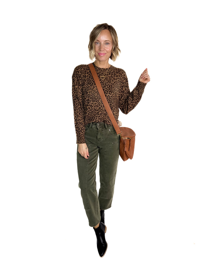 Megan Sling Bag- BROWN