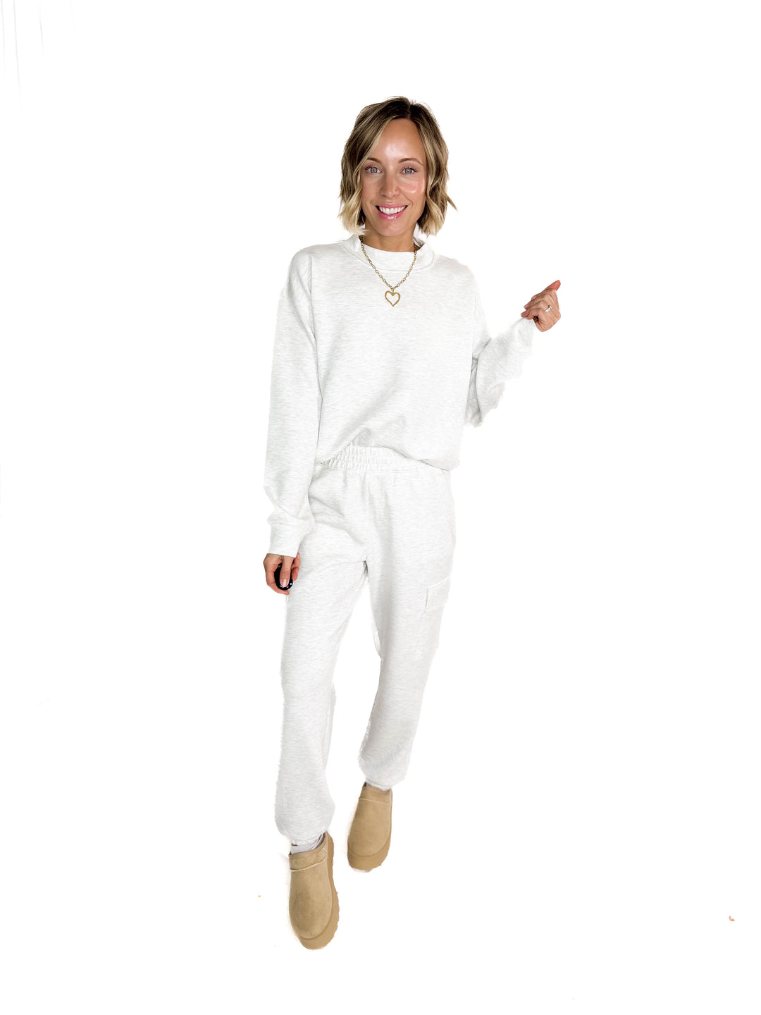 Everett Modal Cargo Jogger- HTHR GREY