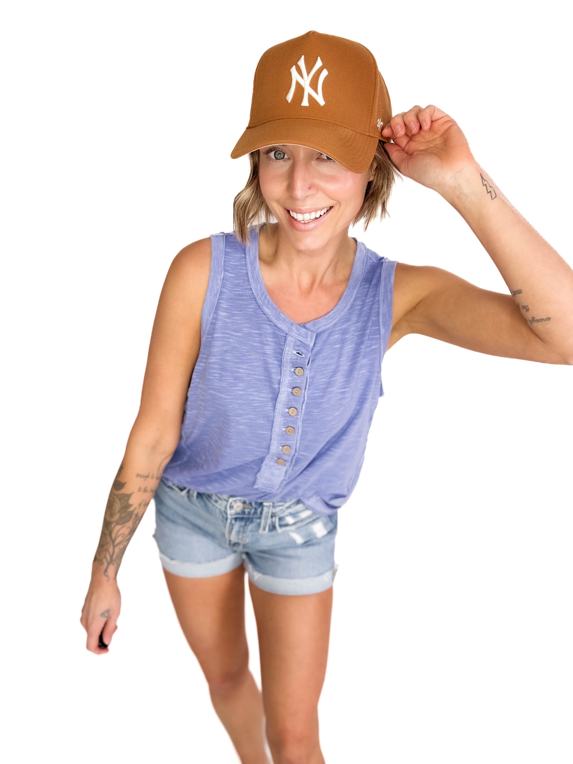 47 Brand NY Stiff Brim Cap- CLAY