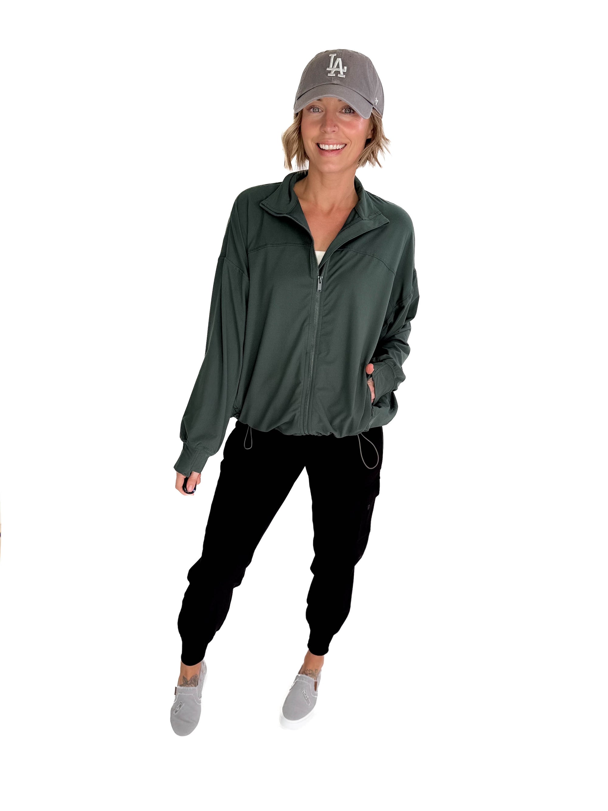 Only The Best Butter Jacket- DARK FOREST