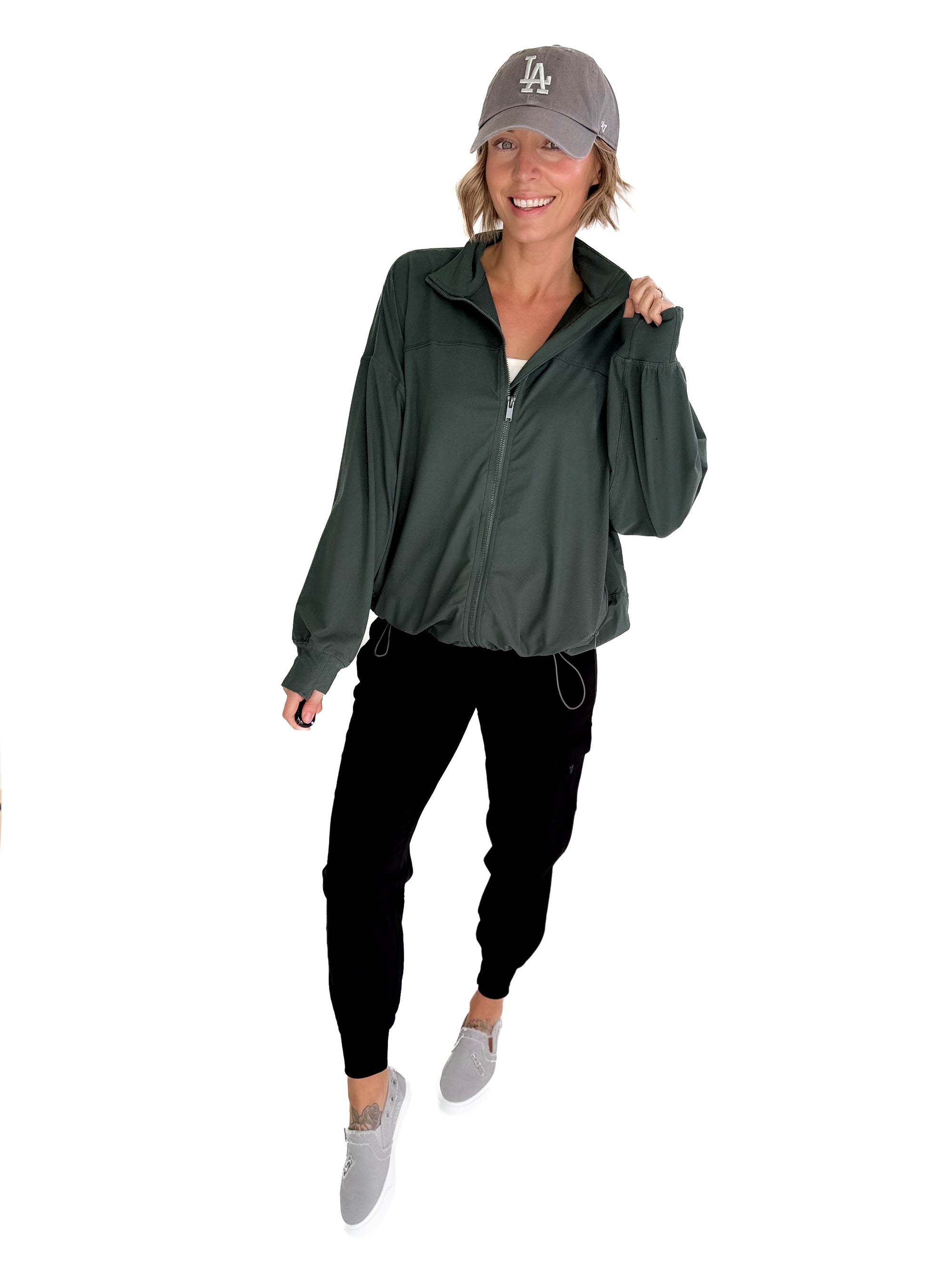 Only The Best Butter Jacket- DARK FOREST
