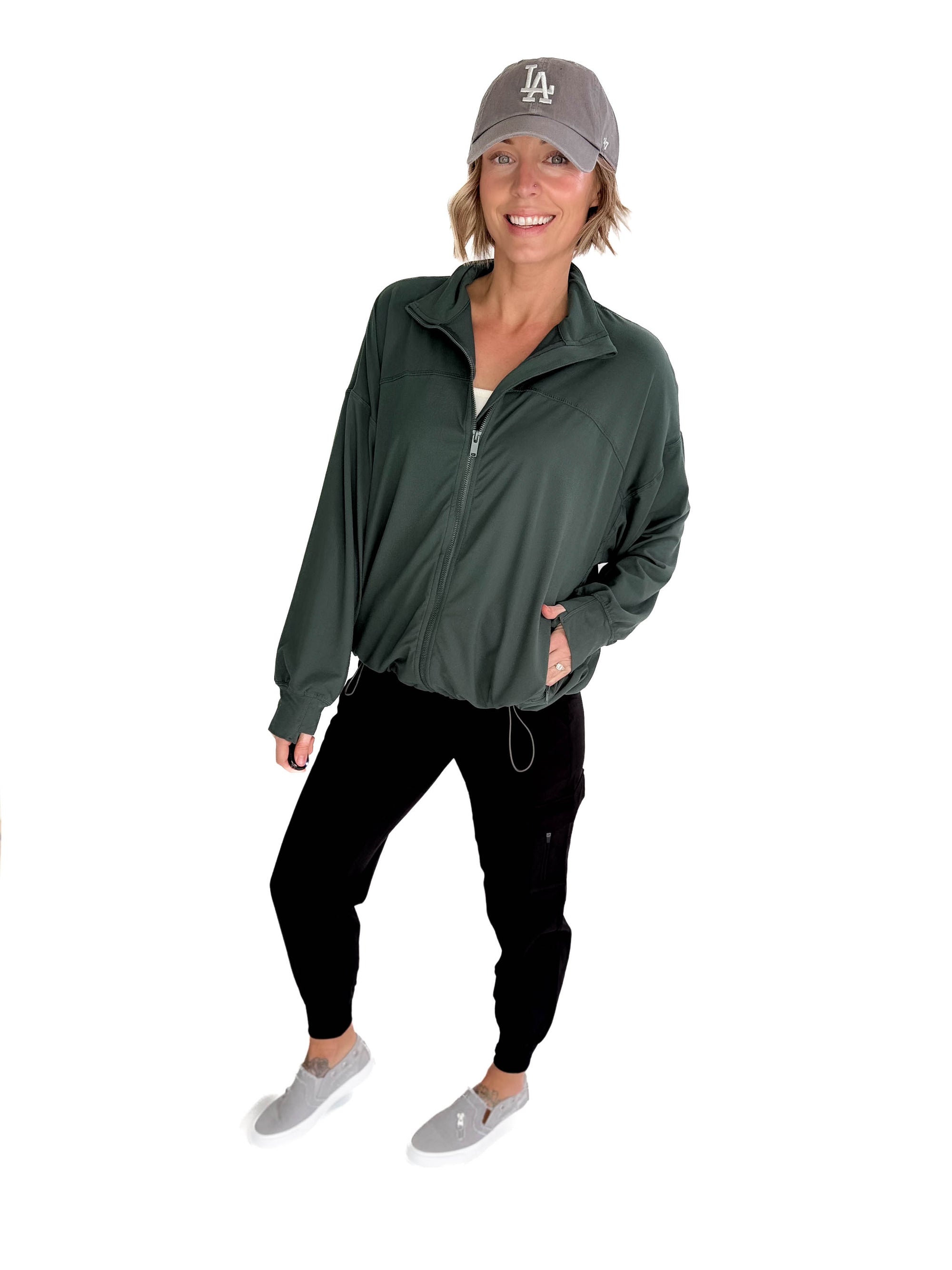 Only The Best Butter Jacket- DARK FOREST