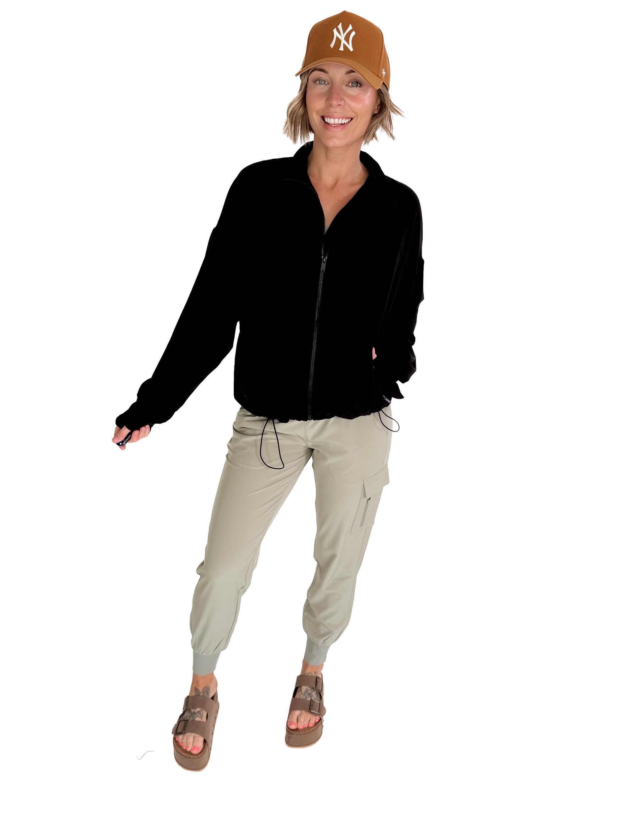 Only The Best Butter Jacket- BLACK