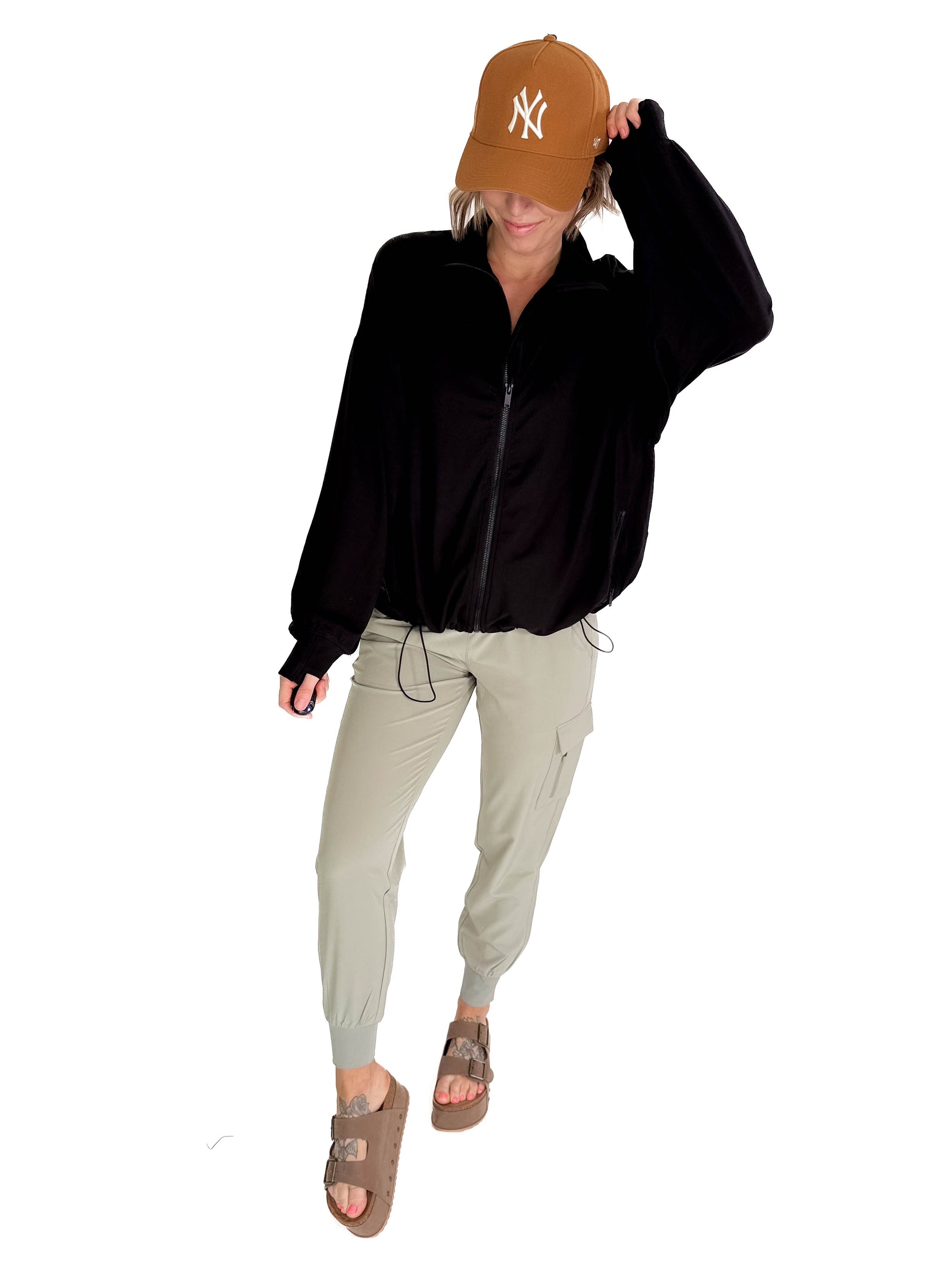 Only The Best Butter Jacket- BLACK