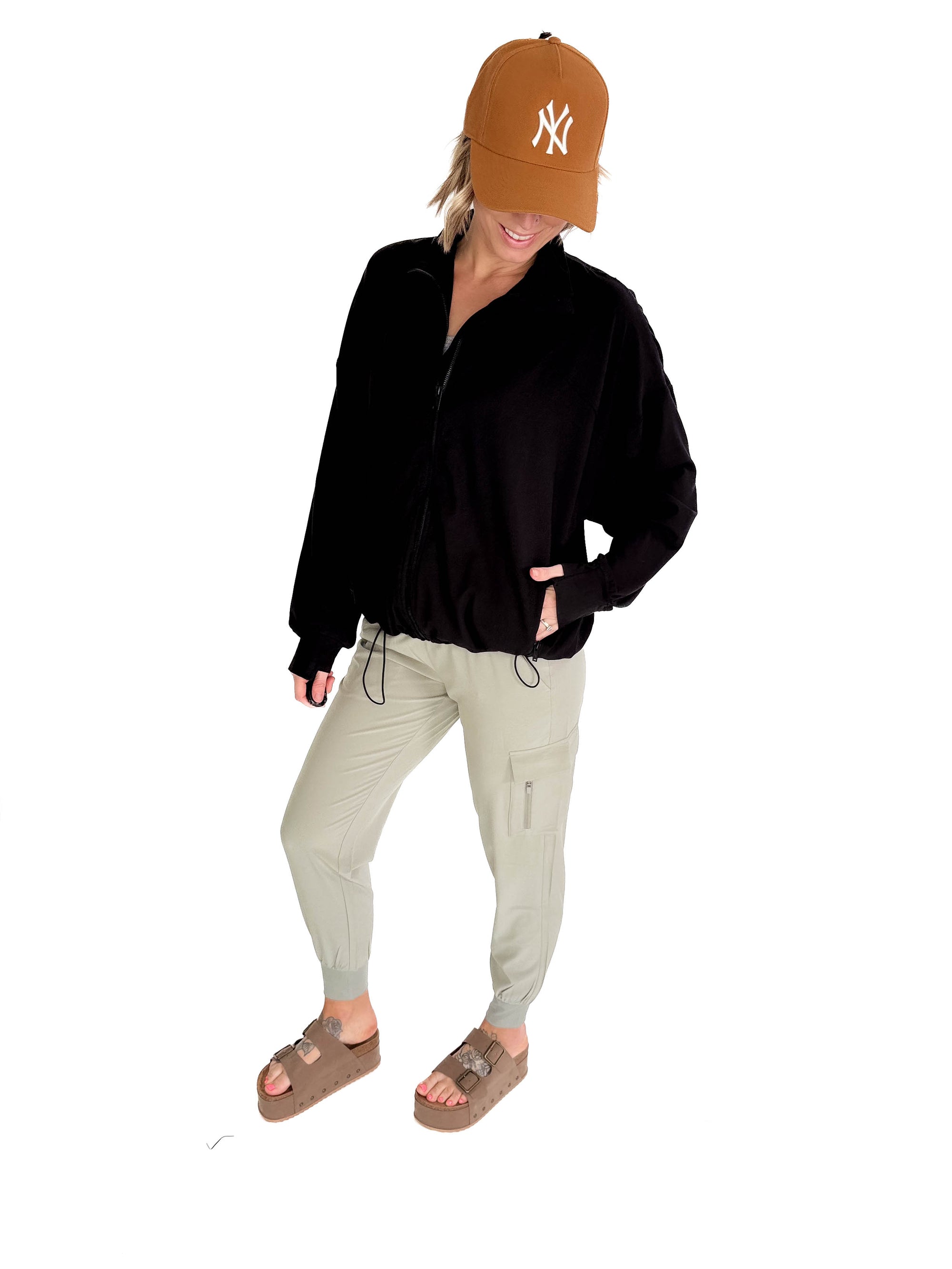 Only The Best Butter Jacket- BLACK