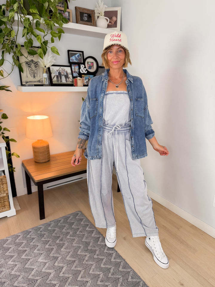 Rustic Chambray Button Down