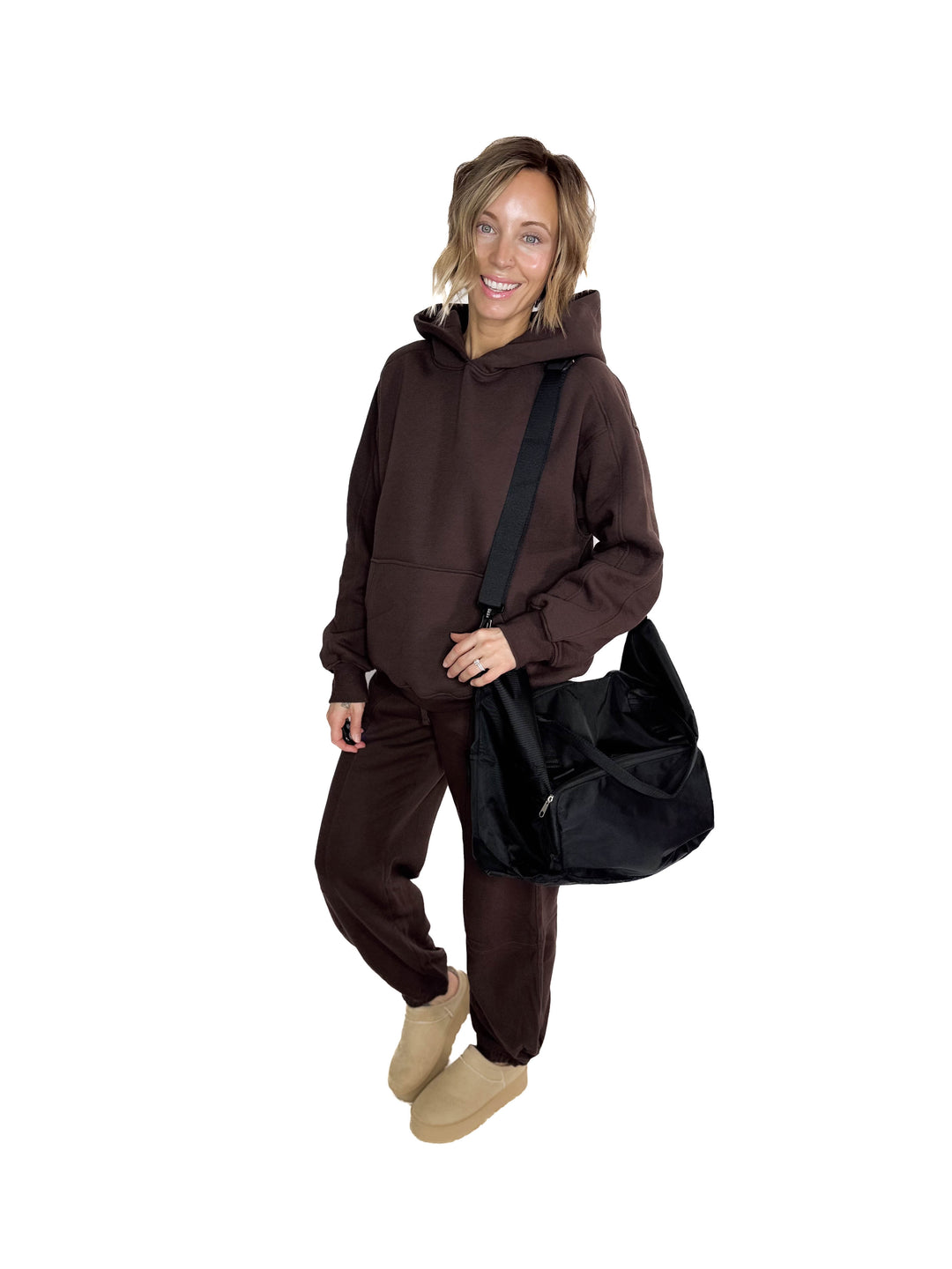 Essential Duffle Bag- BLACK