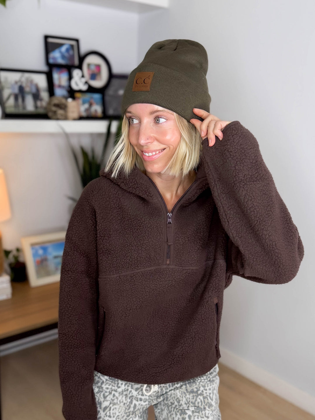 CC Classic Beanie- OLIVE