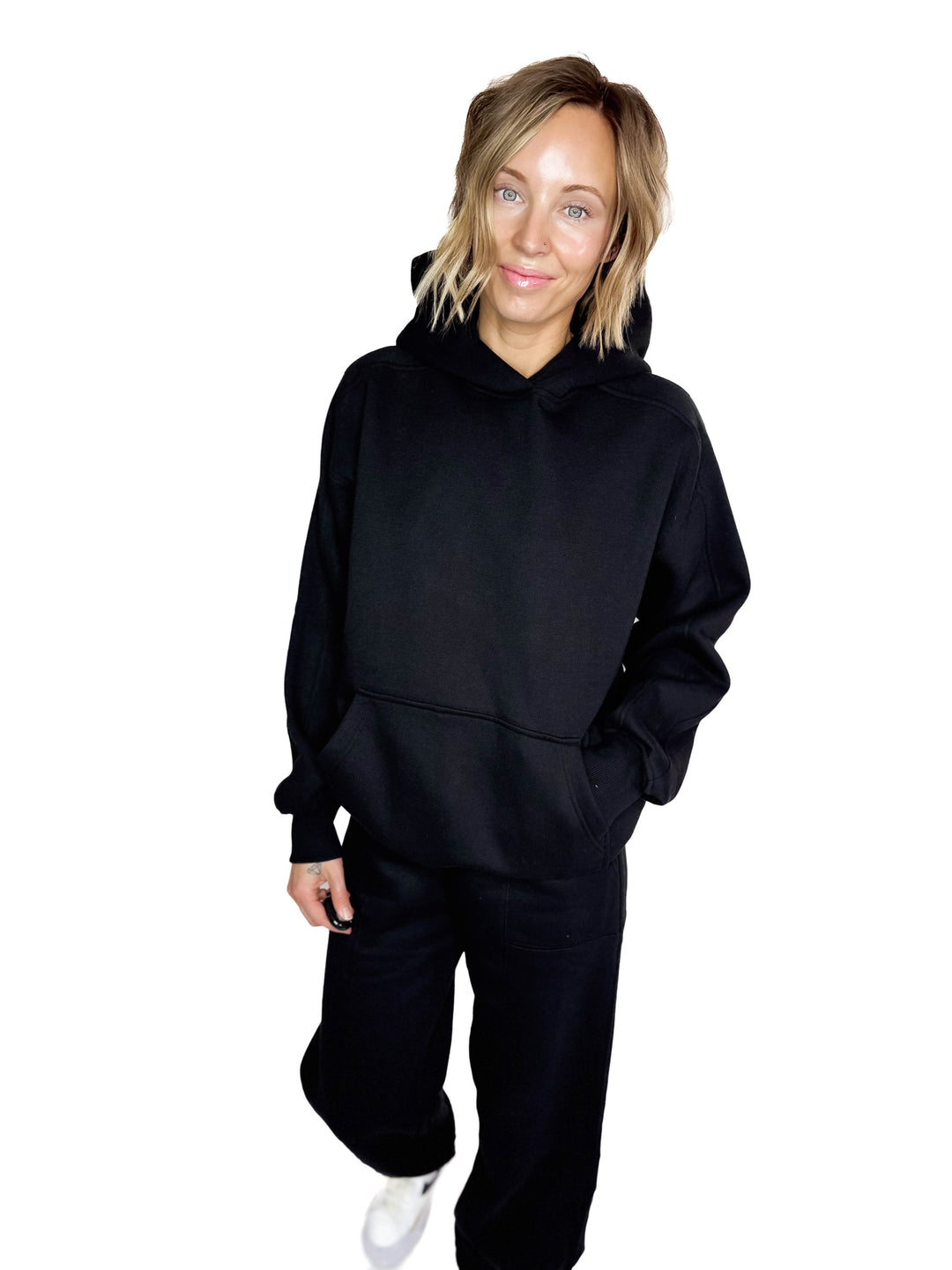 Rowan Fleece Jogger Pant- BLACK