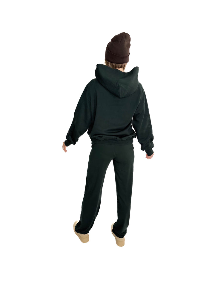 Rowan Fleece Hoodie- REGENCY GREEN