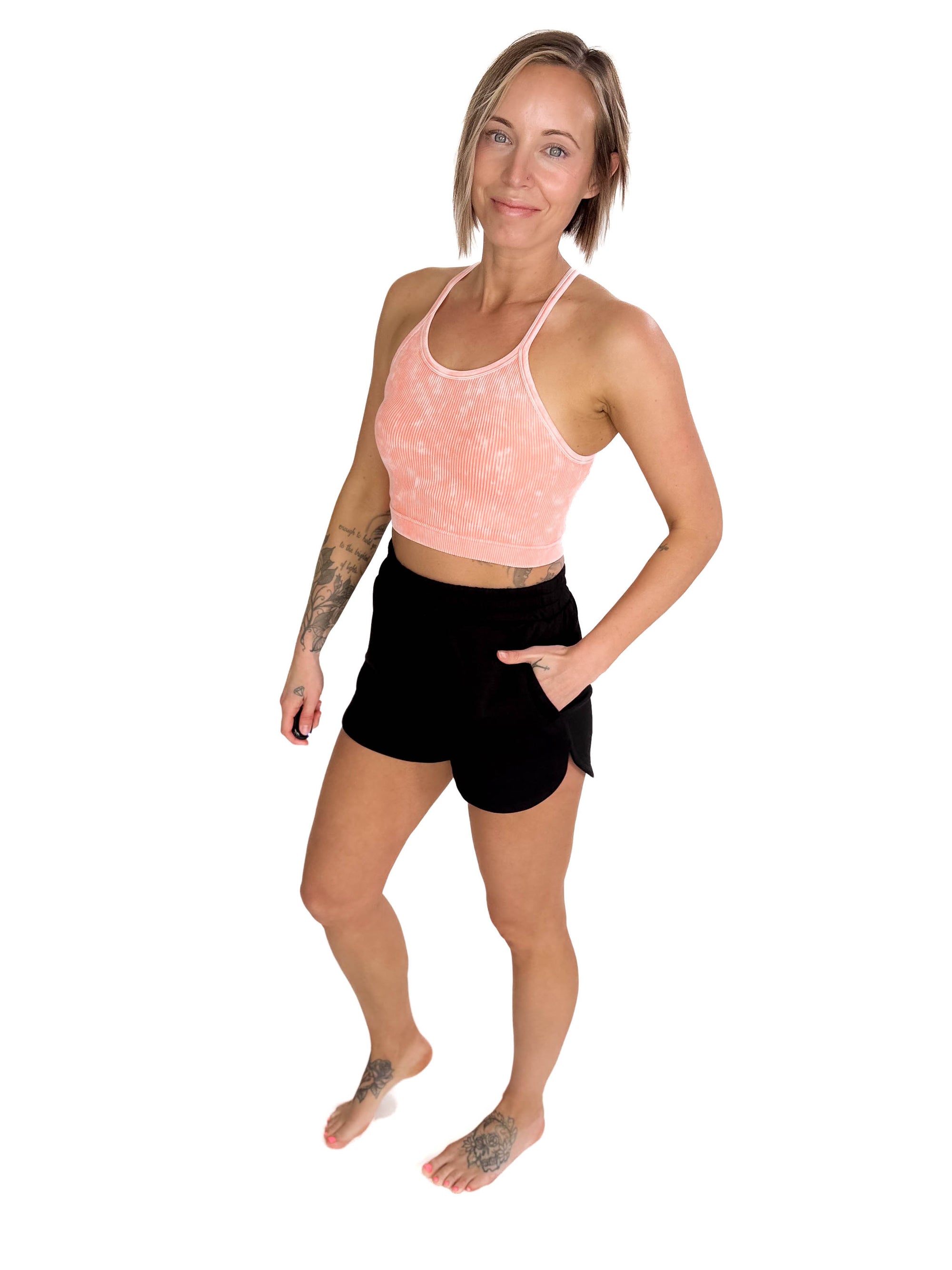 Dallas Essential Scuba Short- BLACK