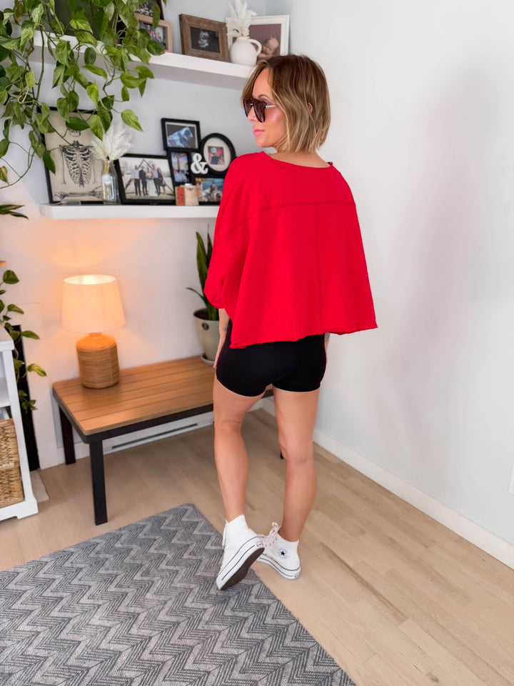Joclyn Basic Biker Shorts- BLACK