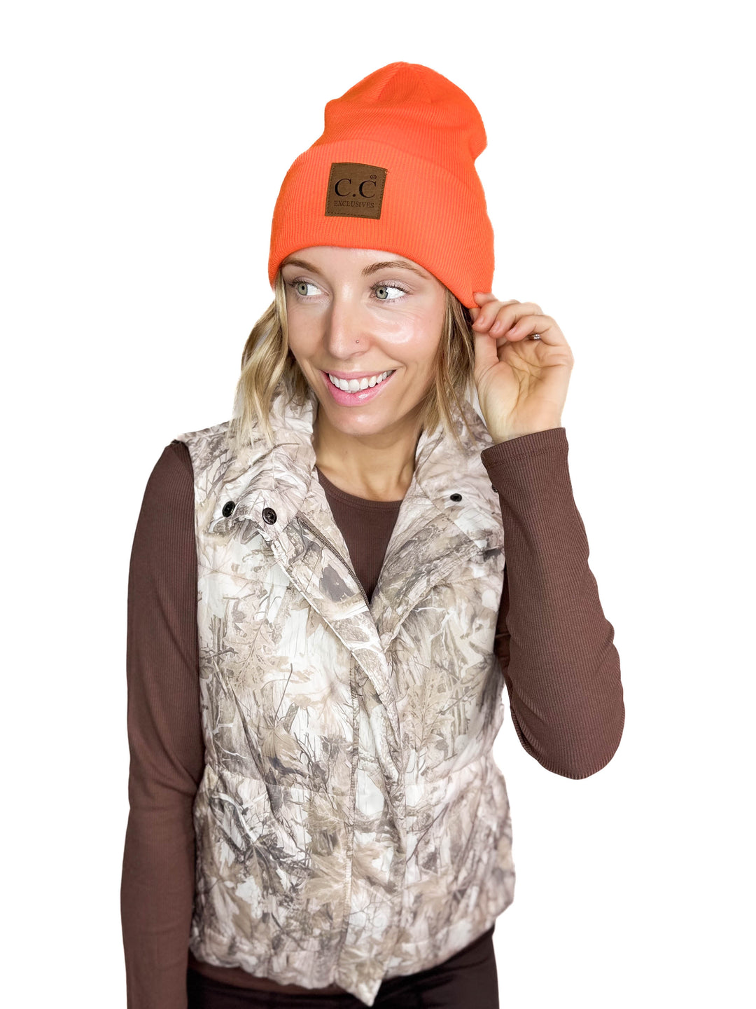 CC Classic Beanie- NEON ORANGE